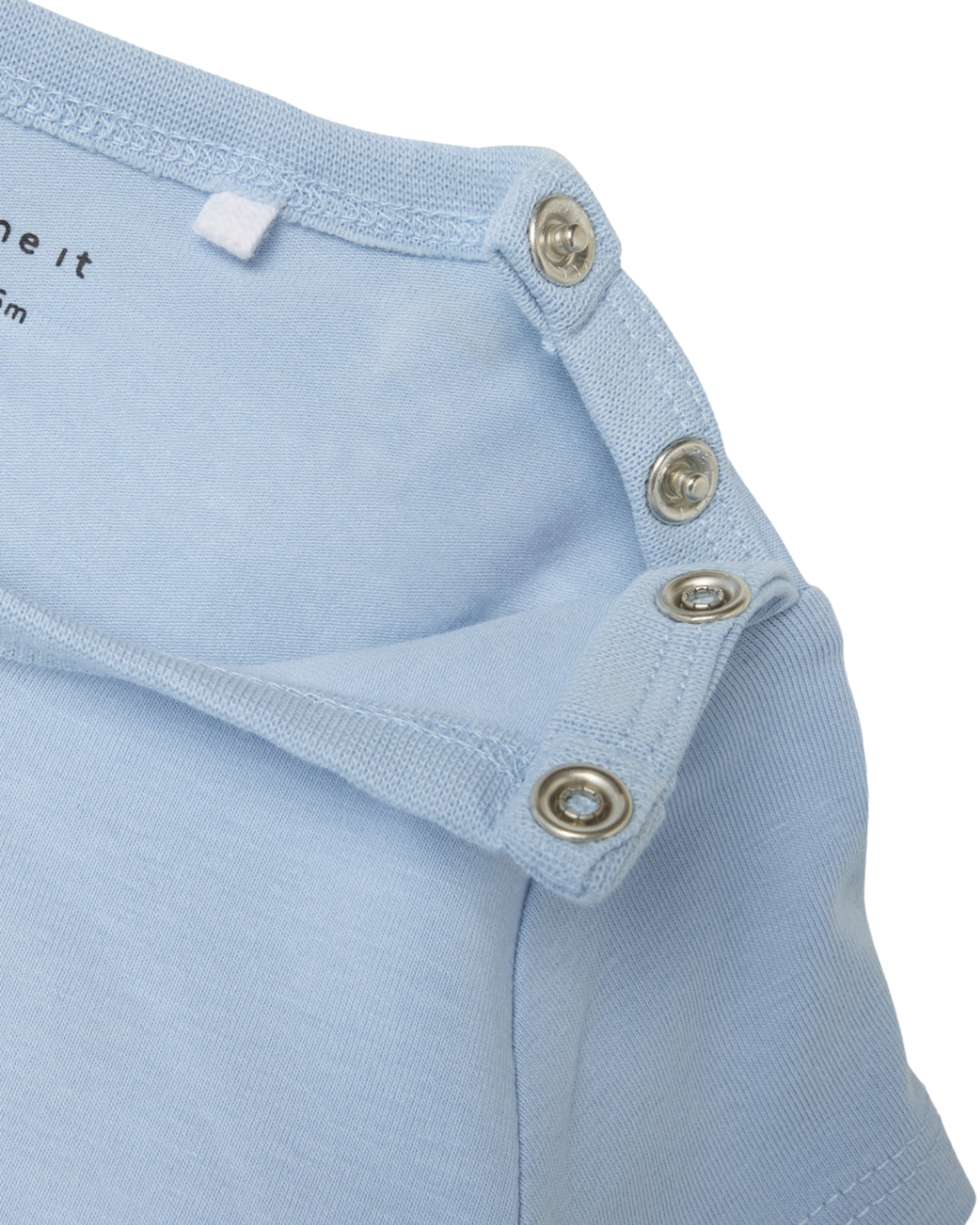 Lyseblå - Chambray blue - name it - tshirt - 13229656