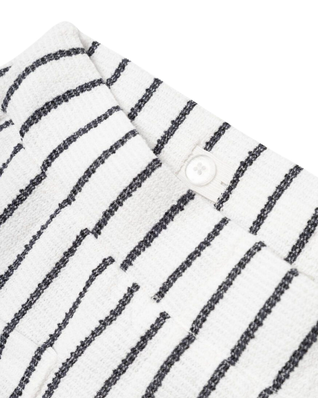 Hvid/Sort - Bright White - Name It - Shorts - 13229965