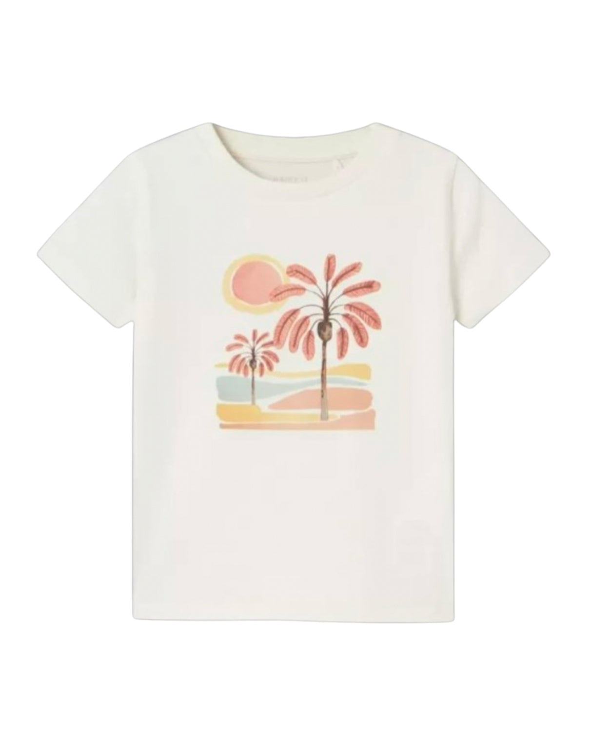 Hvid - jet stream - name it - tshirt - palme - 13230328