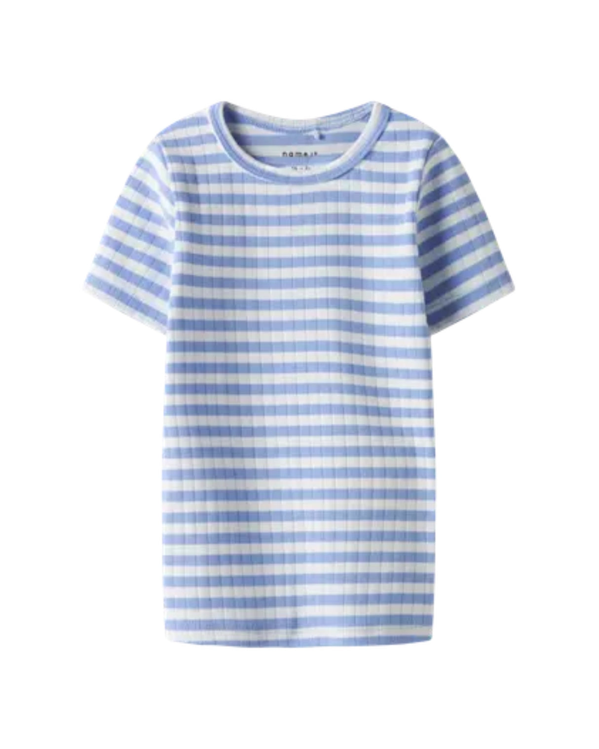 Blå - Serenity/Bright Whi - Name it - T-shirt - 13231467