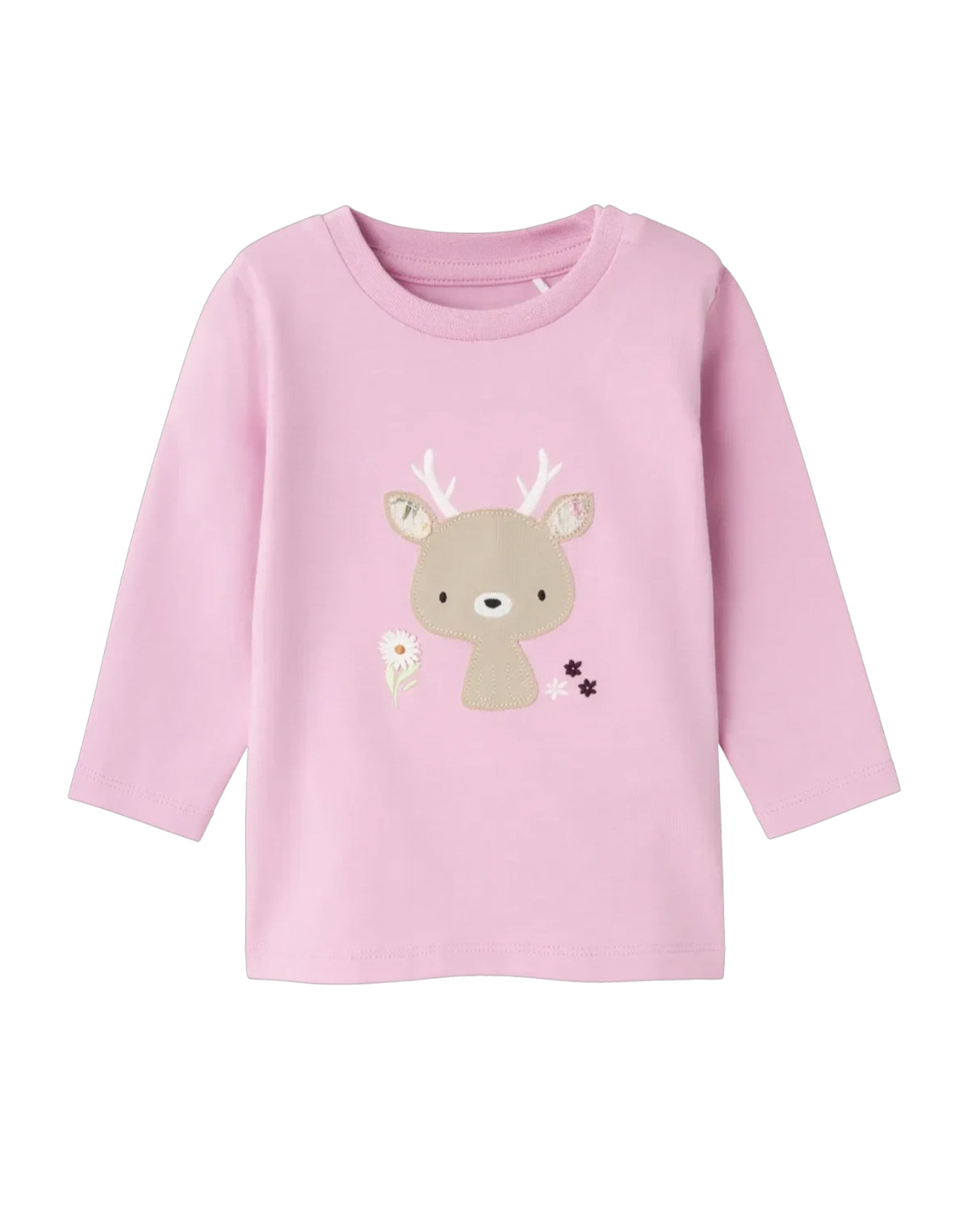 Lyserød - Pastel Lavendel - Name It - Bluse - Dådyr - 13231528