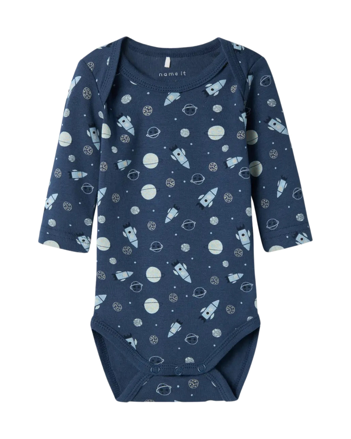 Blå - Dark Denim - Name it - 3-pack - Bodystocking - Rummet - 13232738