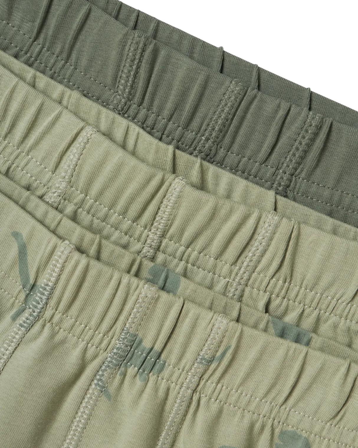 Grøn - Agave Green - Name it - 3 pack - boxeshorts - Dinosaurer - 13232991