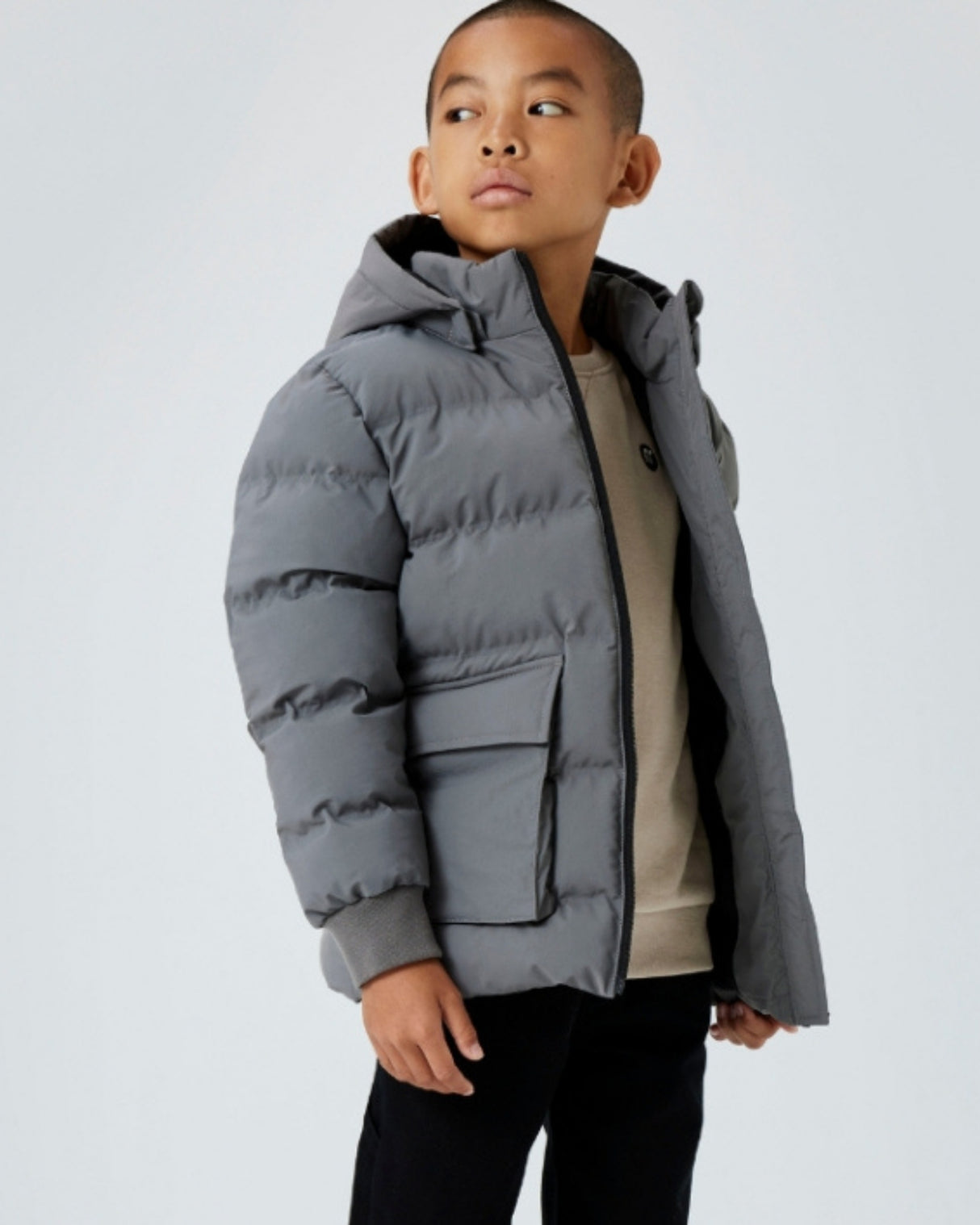 Grå - Mockingbird - Name it - Puffer - Jakke - 13233985