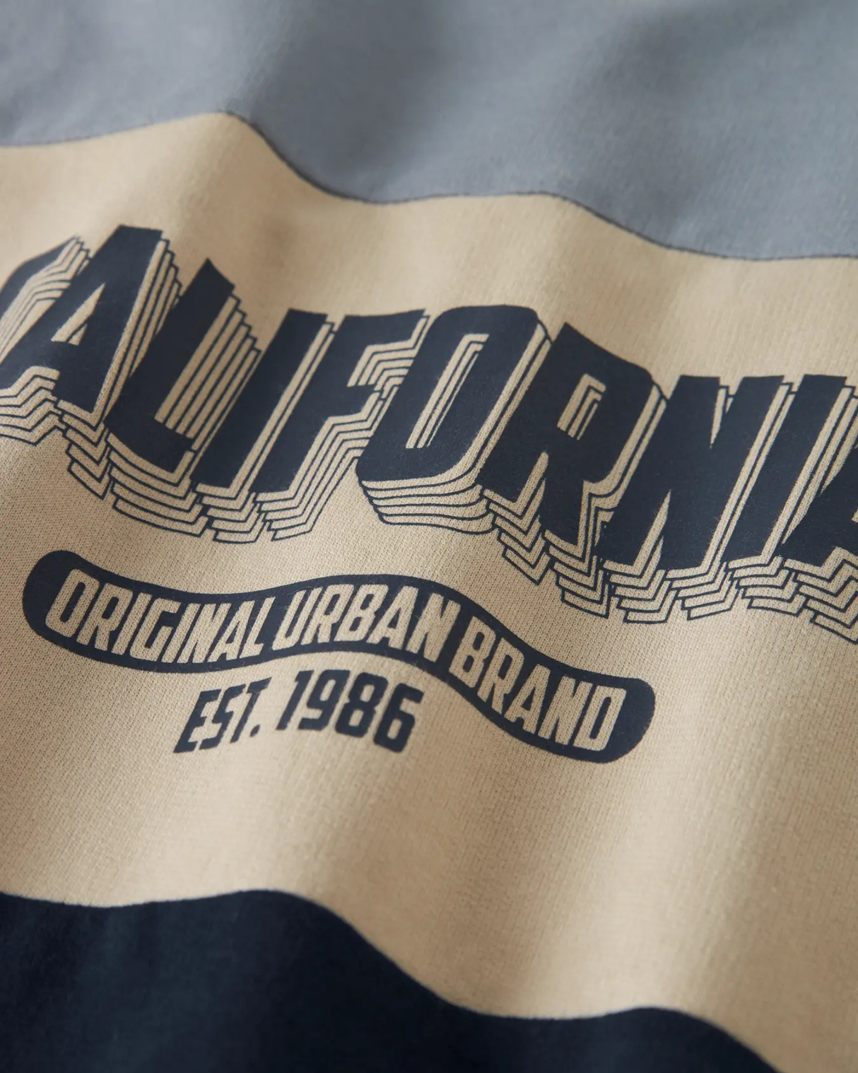 Blå / Sand - Navy Blazer - Name it - Sweatshirt - "California" - 13234310