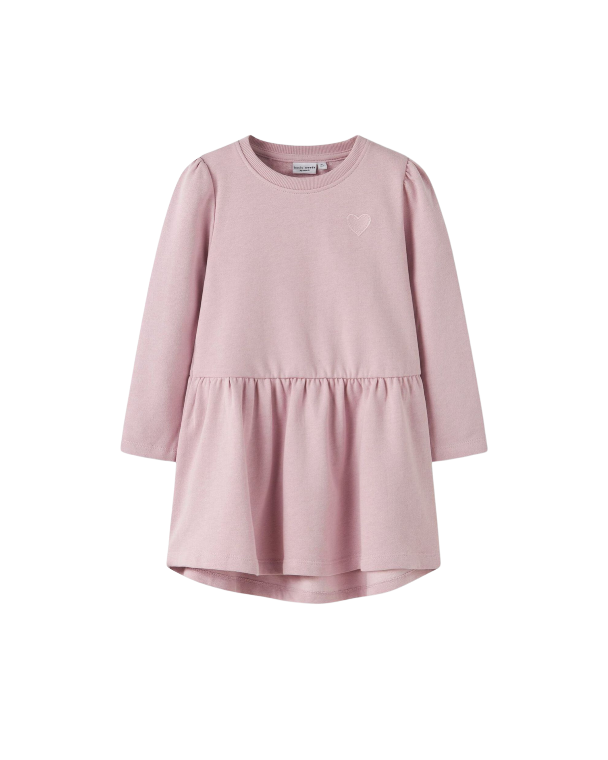 Lilla - Burnished Lilac - Name it - kjole - med hjerte - 13234442