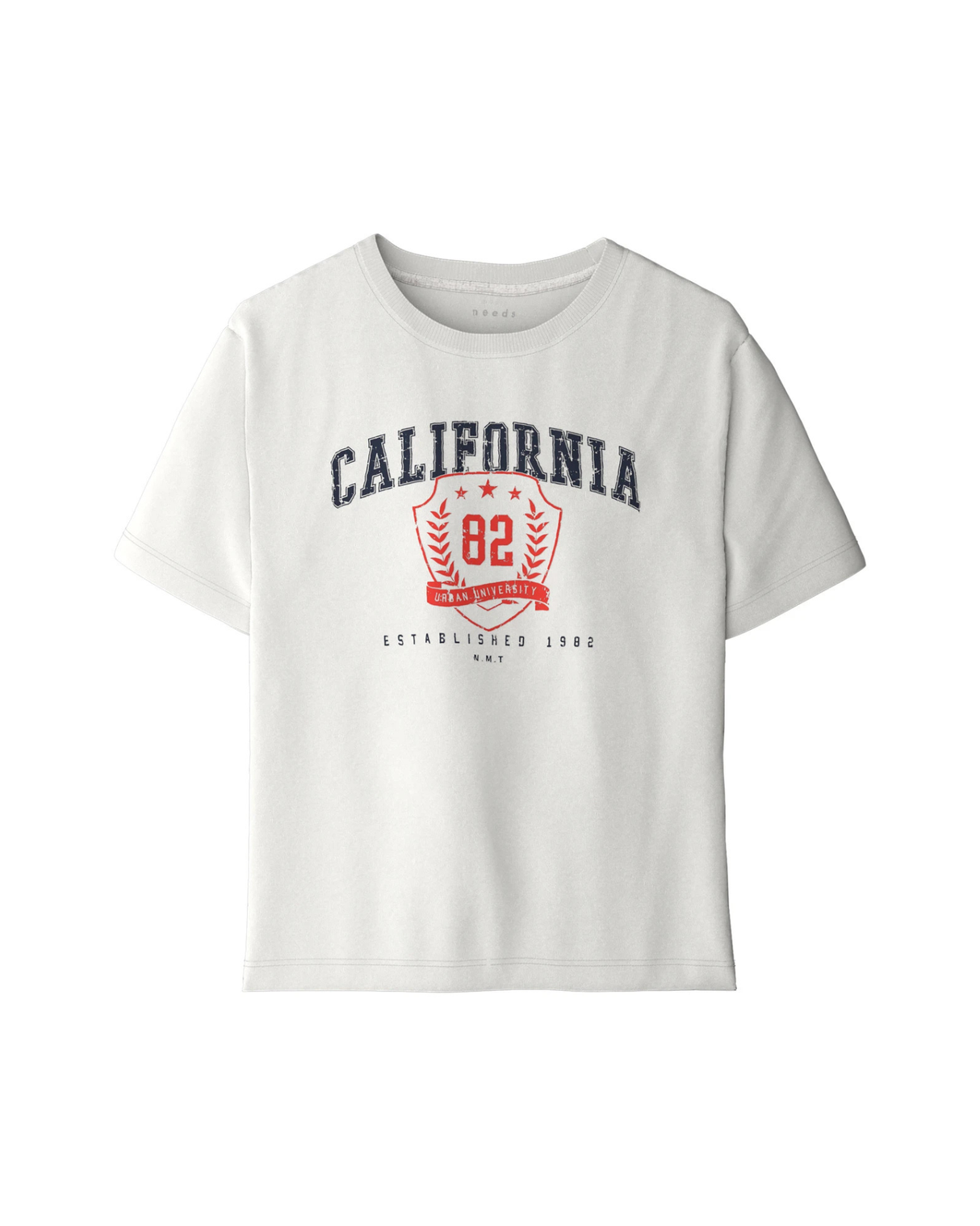 Hvid - Cloud Dancer - Name it - T-shirts - "California" - 13234714