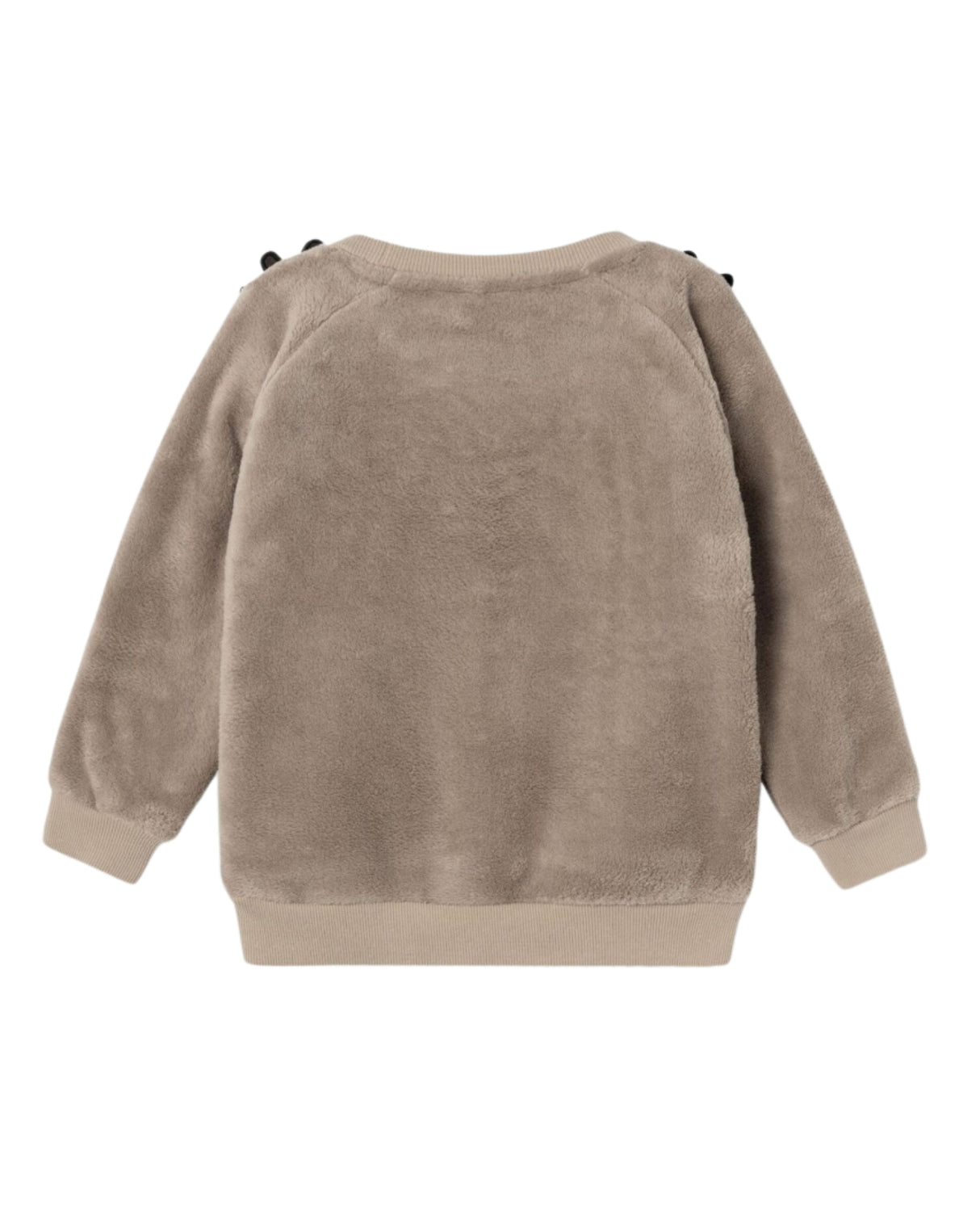 Brun - Weathered Teak - Name it - Teddy - sweatshirt - rensdyr - 13234746