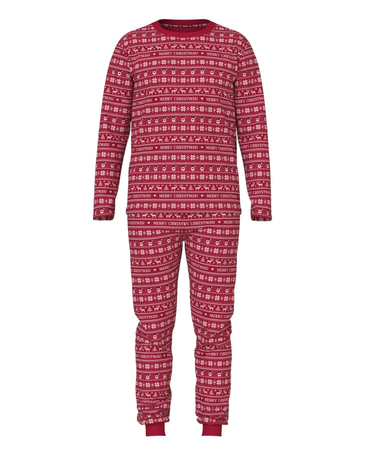 Rød - Jester Red - Name it - jule nattøj - 13234978