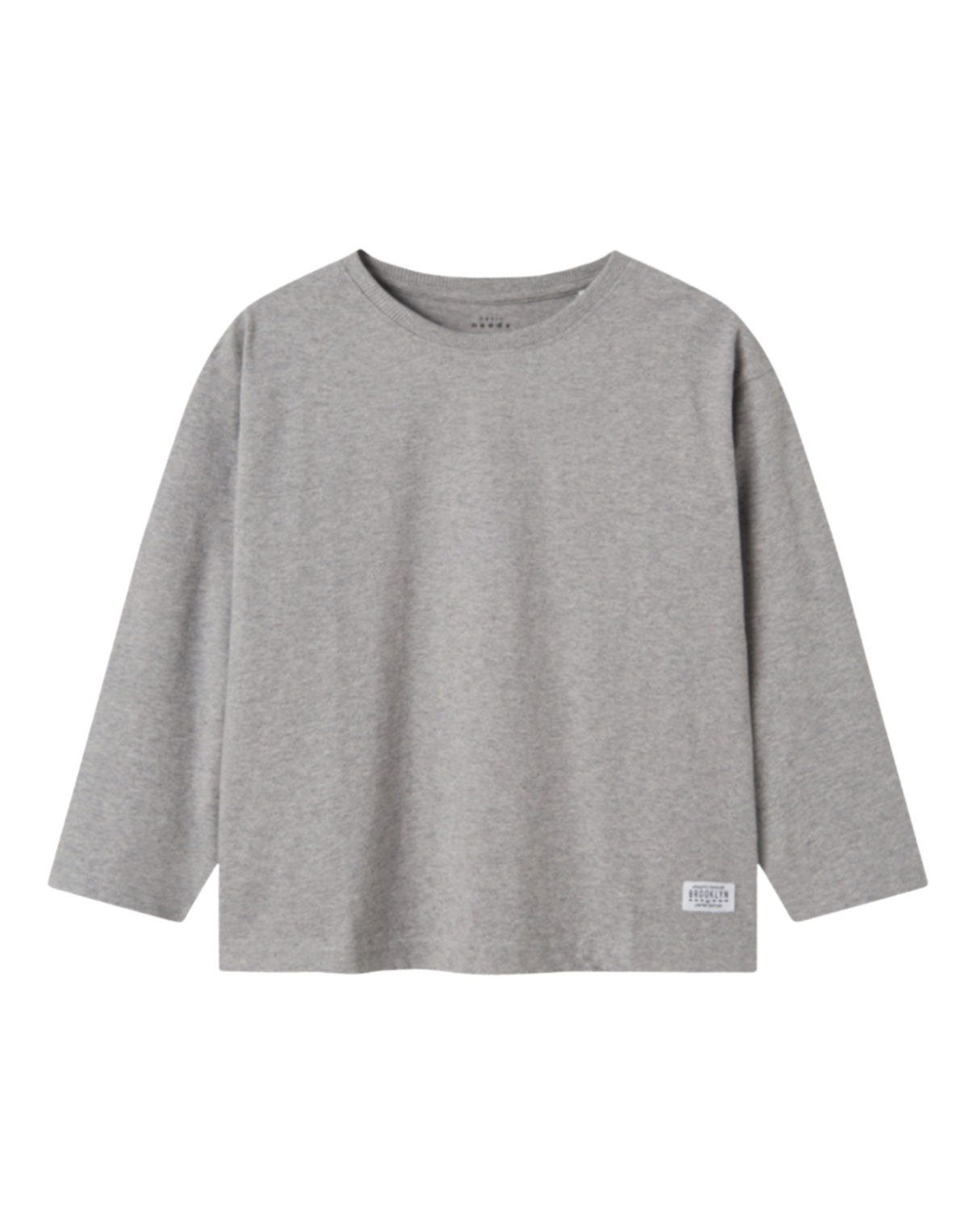 Grå - grey melange - Name it - bluse - 13235097