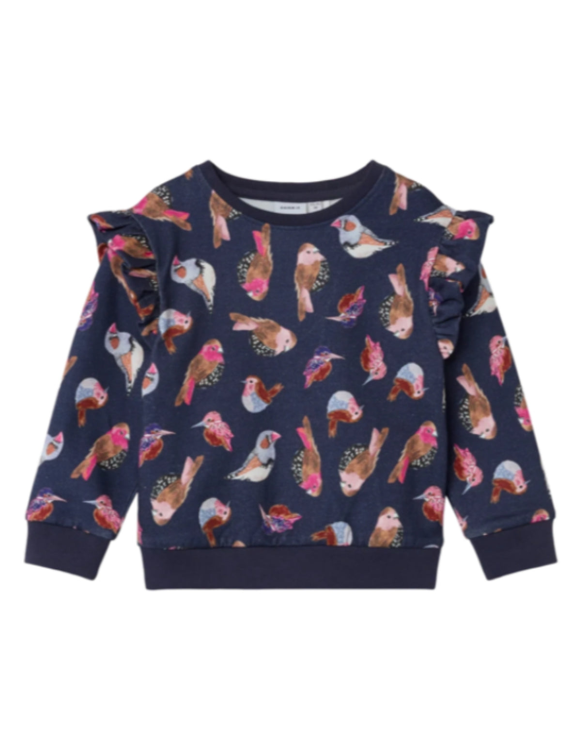 Purple - Peacoat - Name it - Sweatshirt - birds - 13235824