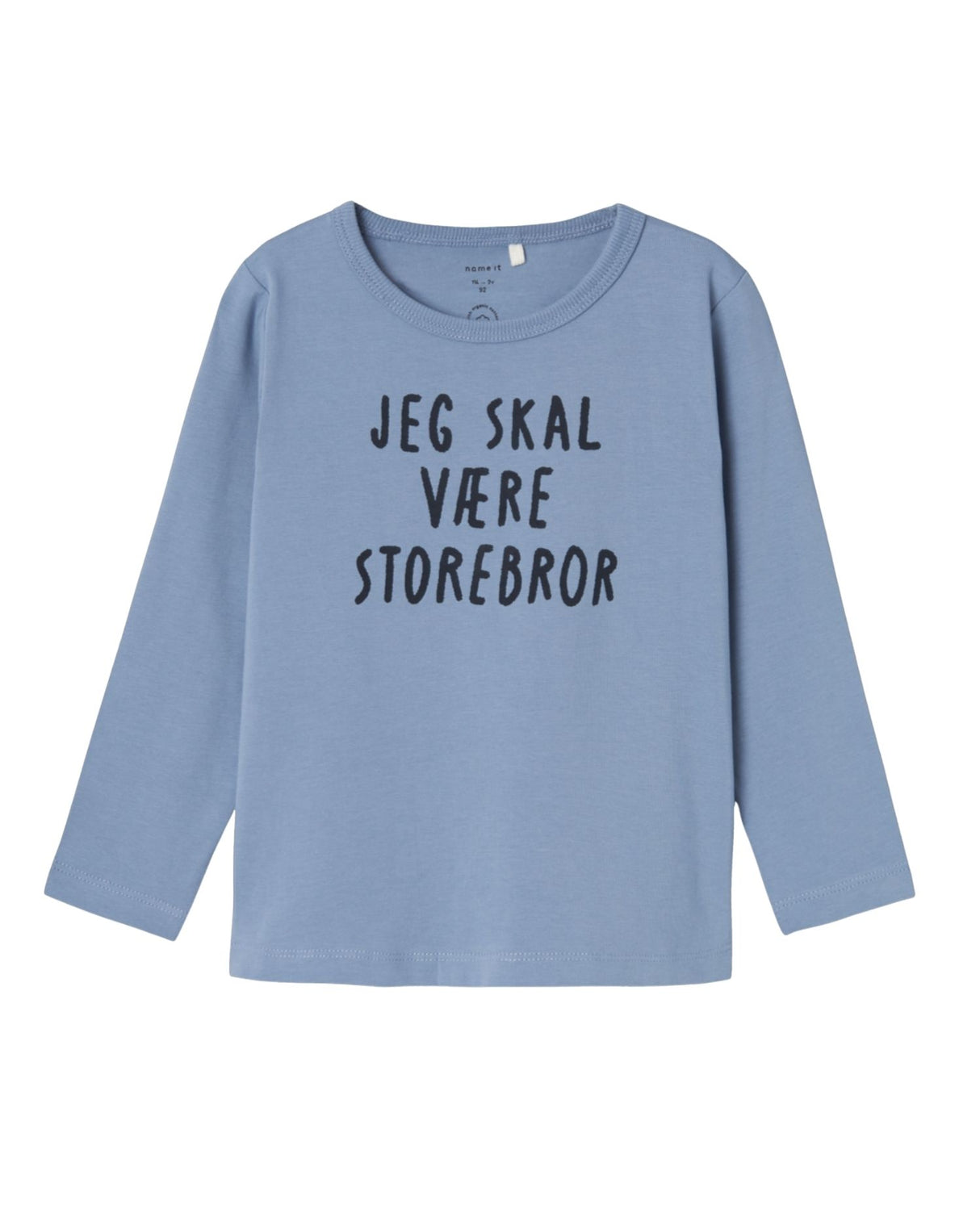 Blå - troposphere - name it - tshirt - storebror - 13235888