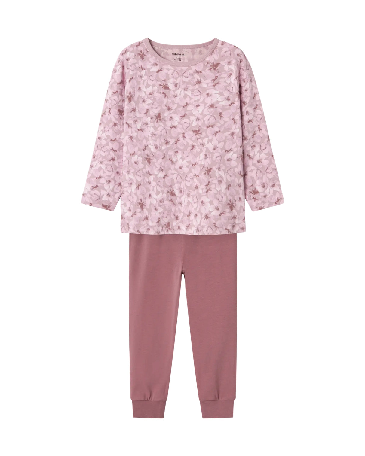 Lilla - Mauve Shaddow- Name it - Nattøjssæt - blomster - 13237033