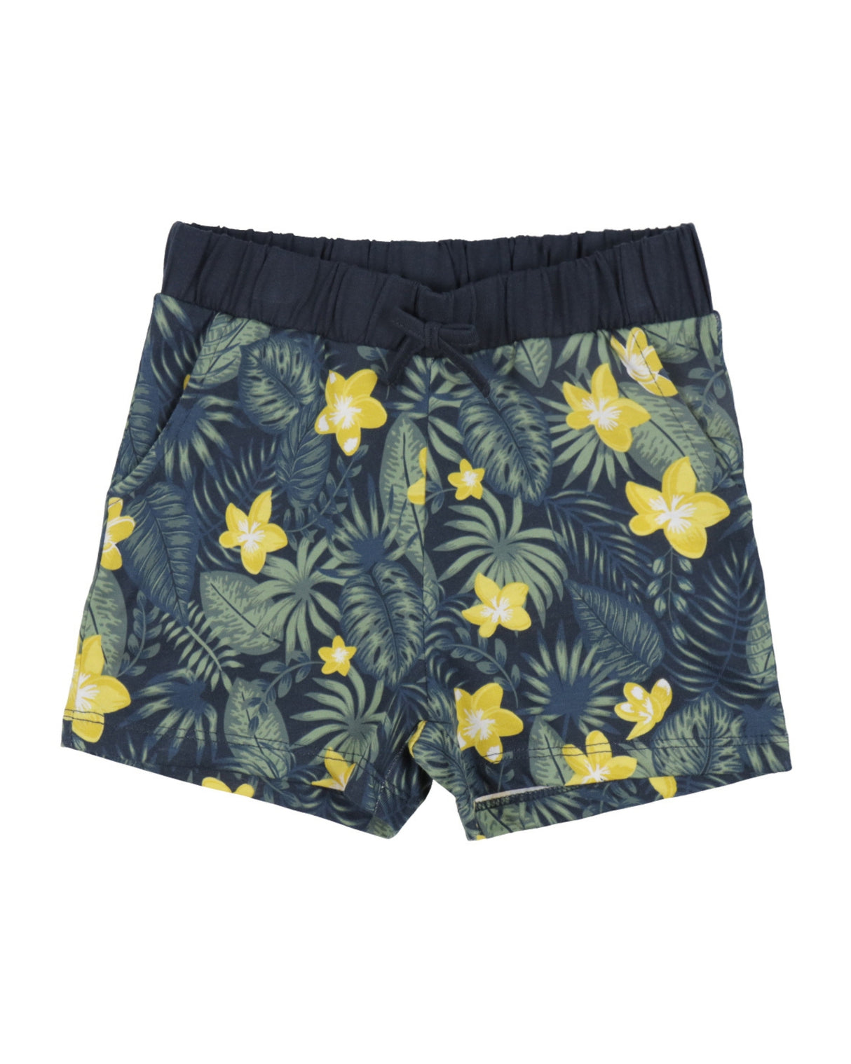 Navy - Dark Sapphire - Name it - Shorts - Blomster - 13237708