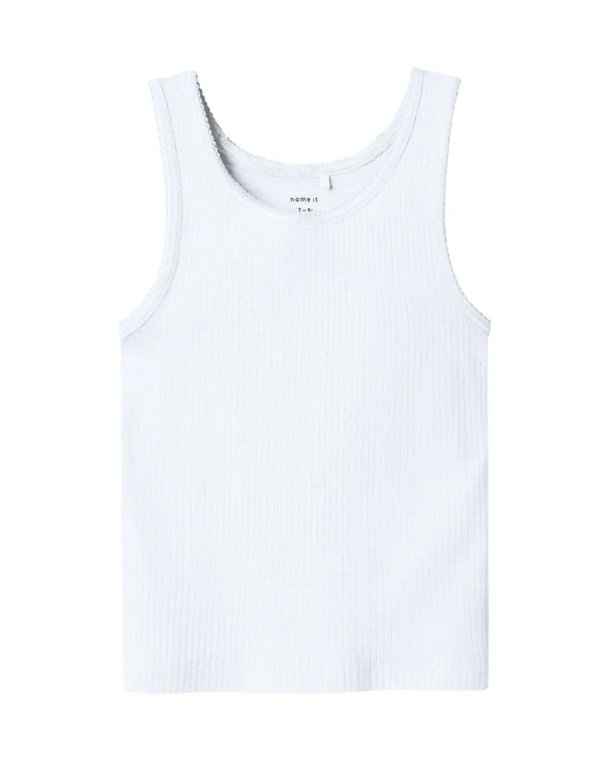 White - Lucent White - Name it - Top - Rib - 13237943