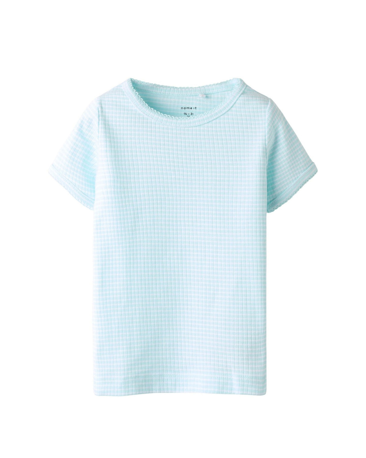 Blå - Blue Light - Name it - T-shirt - Striber - 13238057