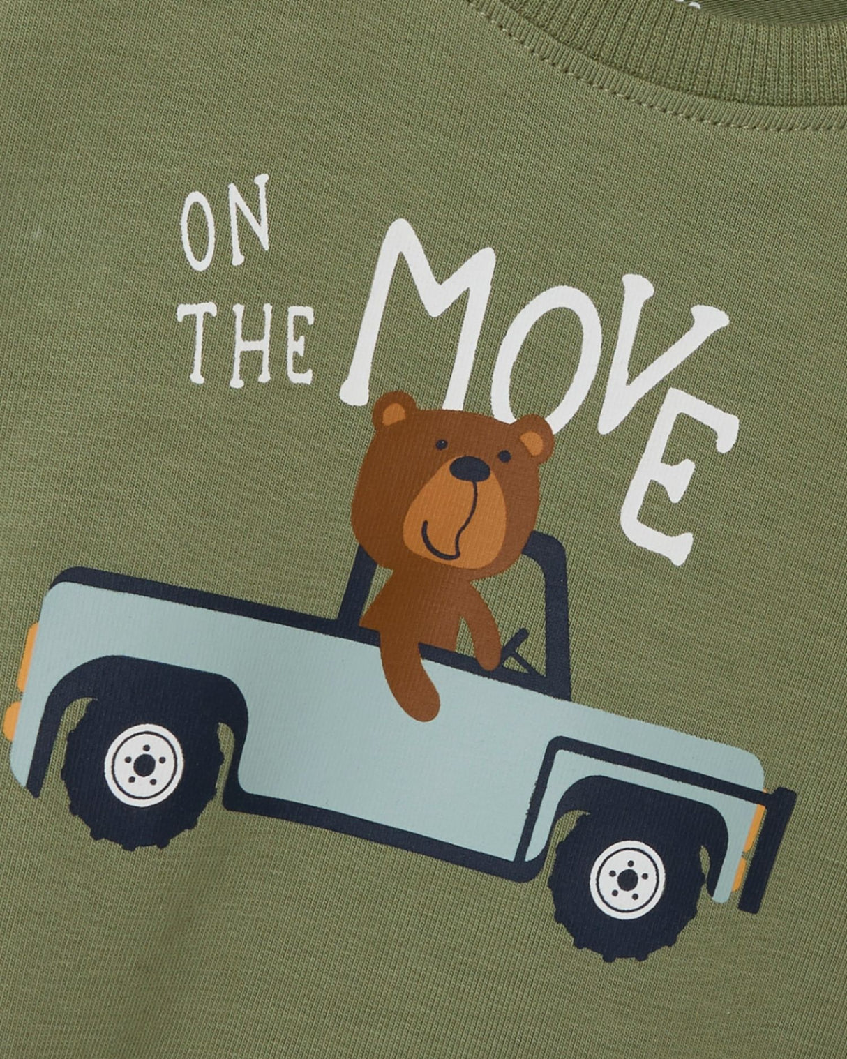 Green - oil green - Name it - t-shirt - 13238098