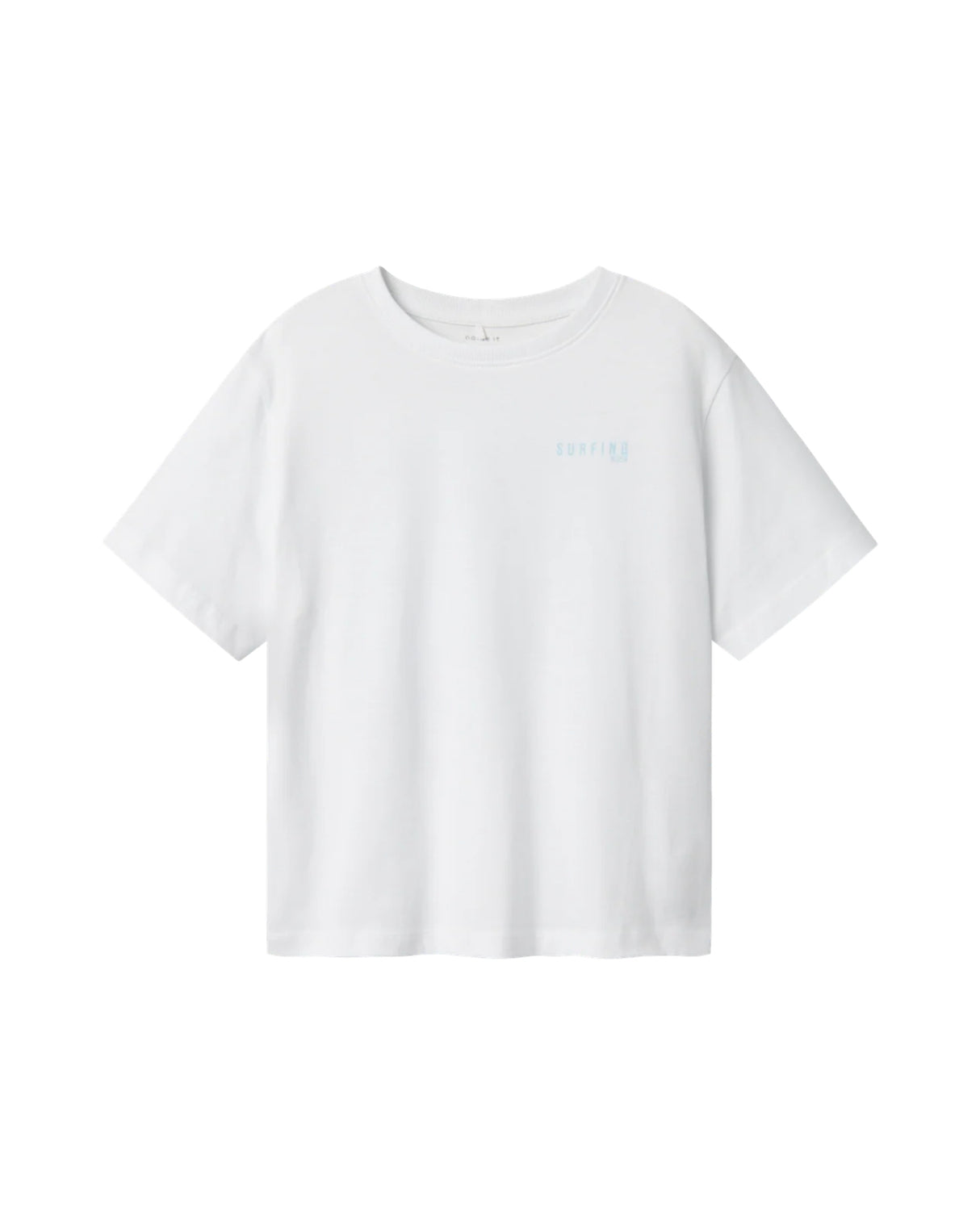 Hvid - Lucent White - Name it - T-shirt - Print - 13238102
