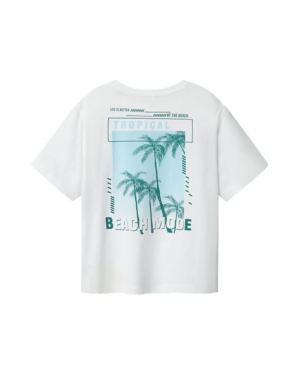 Hvid - Lucent White - Name it - T-shirt - Print - 13238102