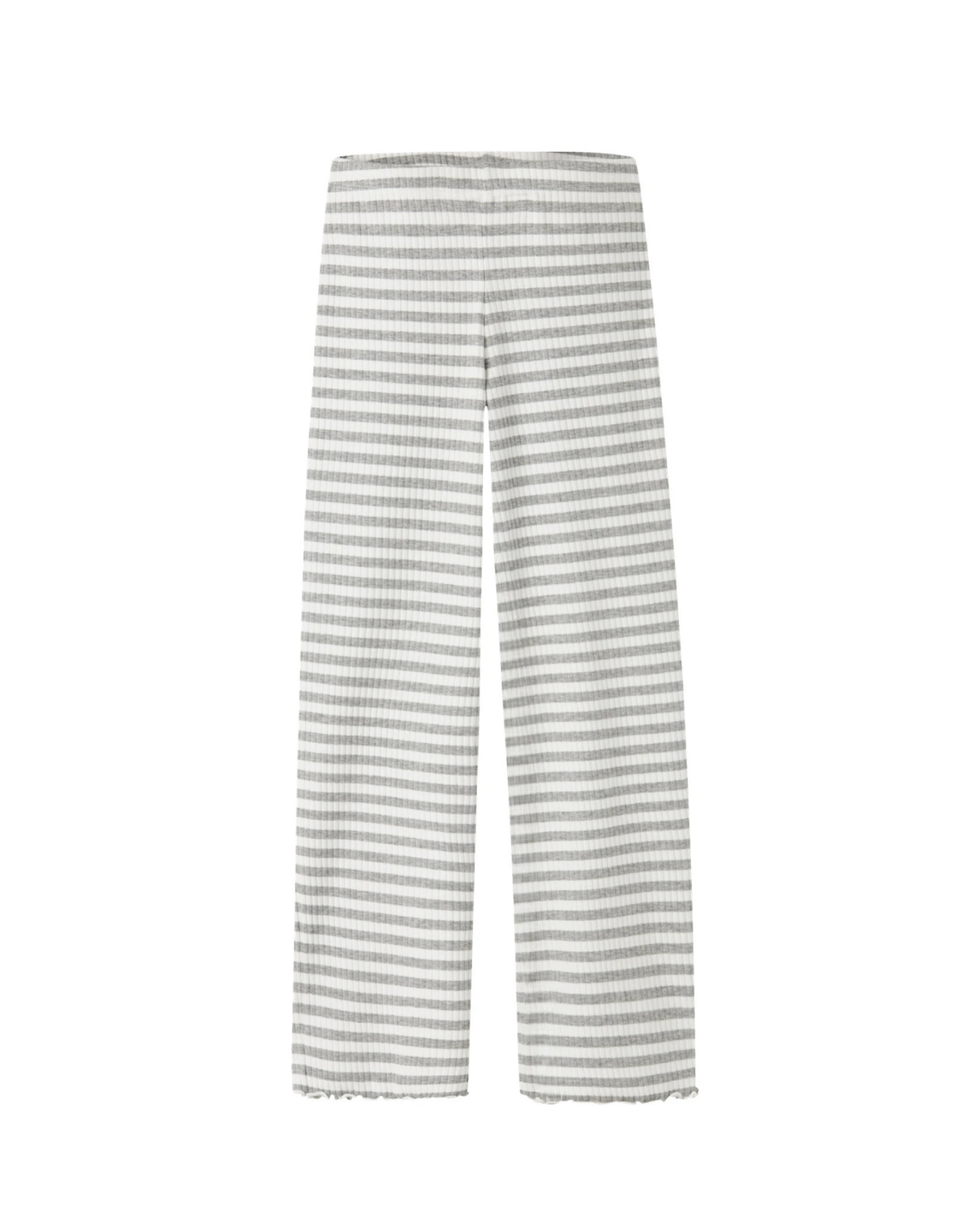 Grå - Grey Melange/Cloud Dancer - Name it - Bukser - 13238418