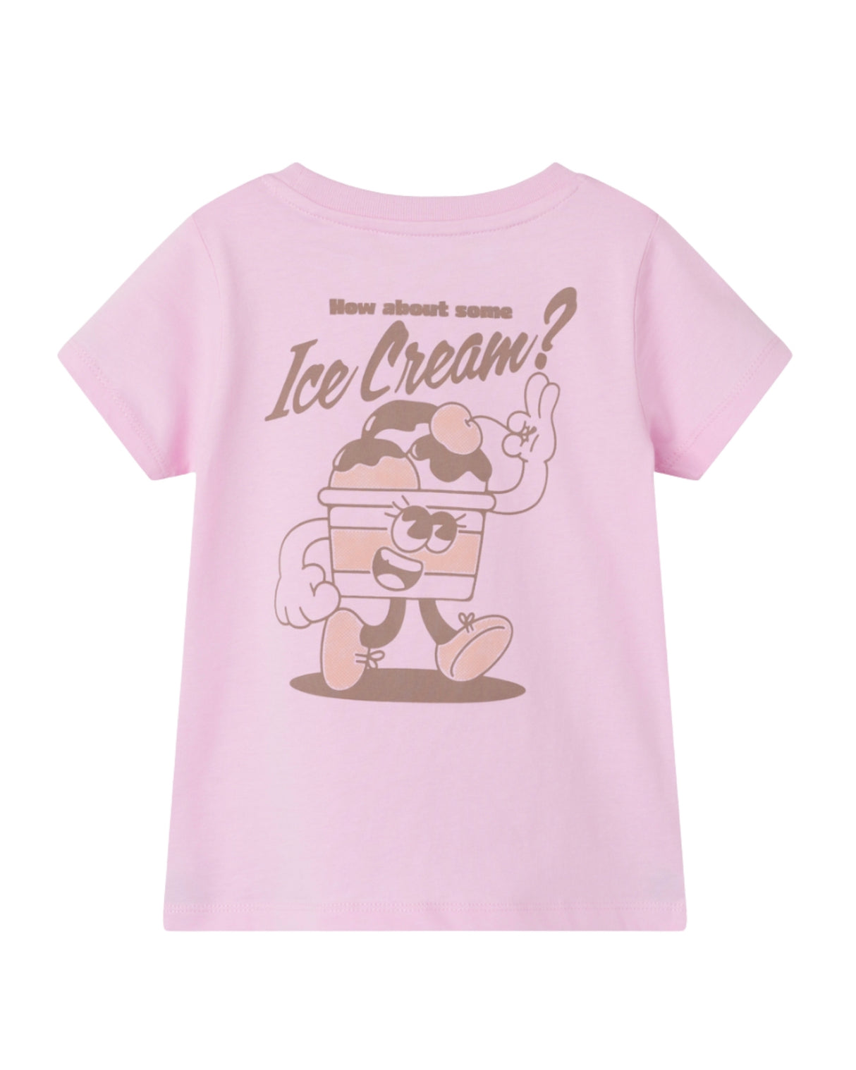 Lyserød - Rosebloom - Name it - t-shirt - 13239011