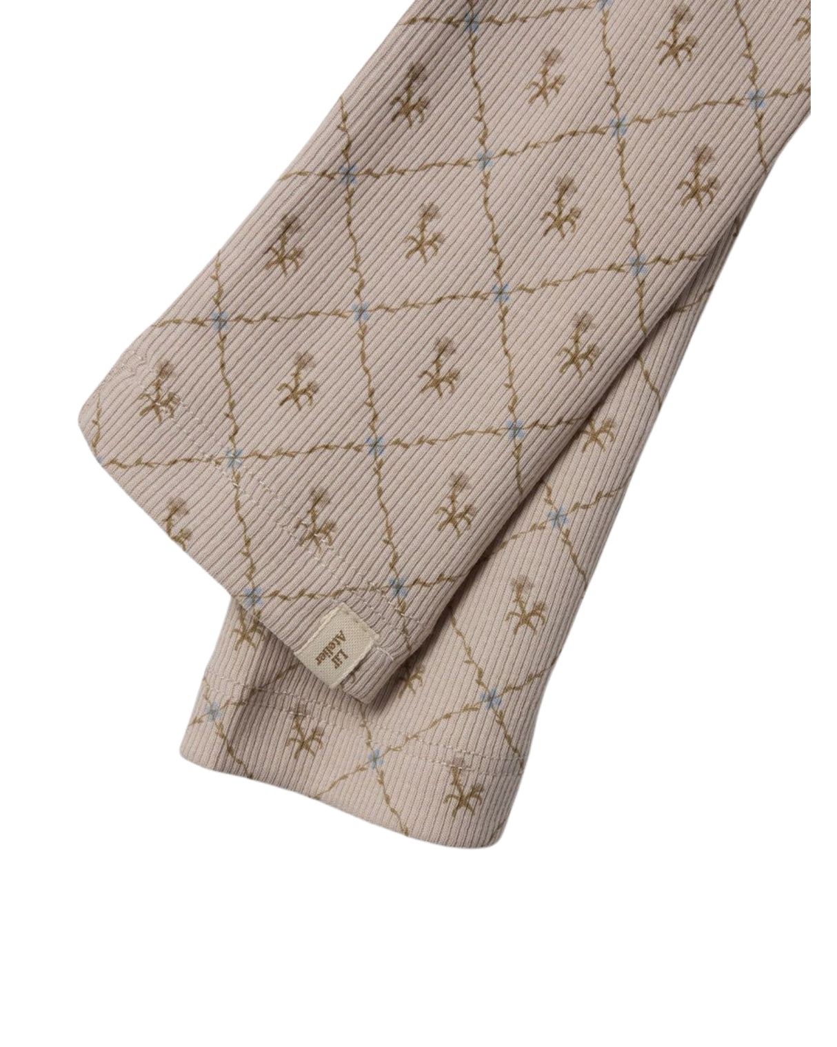 Rosa - Vintage Flower - Lil'Atelier - Rib - Leggings - Blomster - 13239102