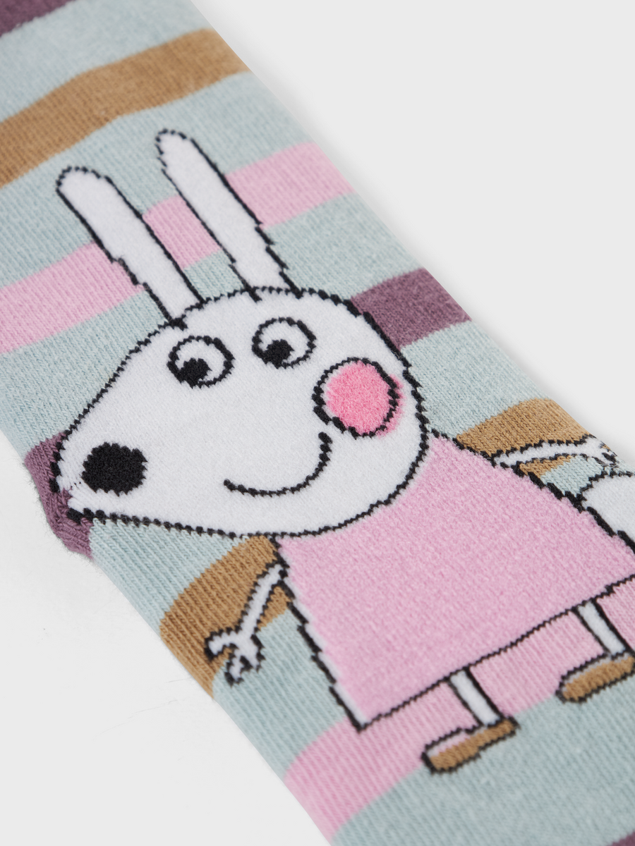 Lyserød - Ether - Name it - Strømper - Peppa Pig - Gurli Gris - Kanin - 13239121