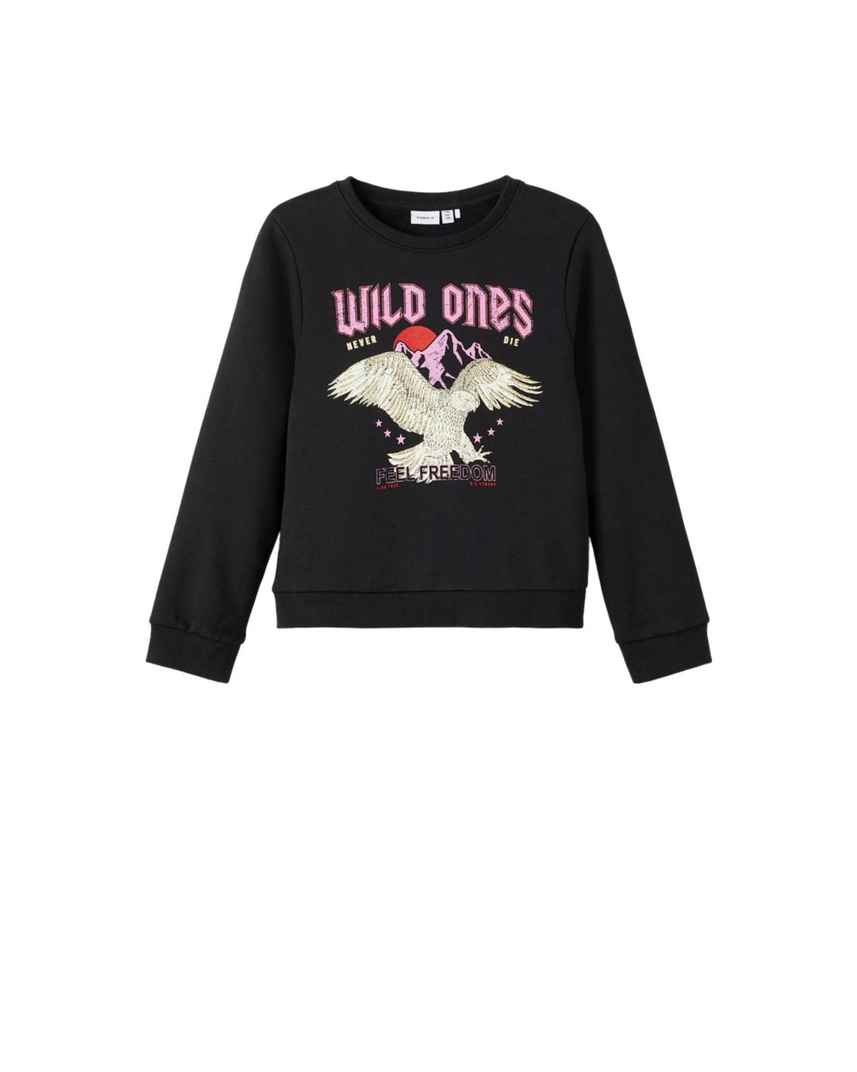 Sort - Black - Name it - Sweatshirt - 13239279