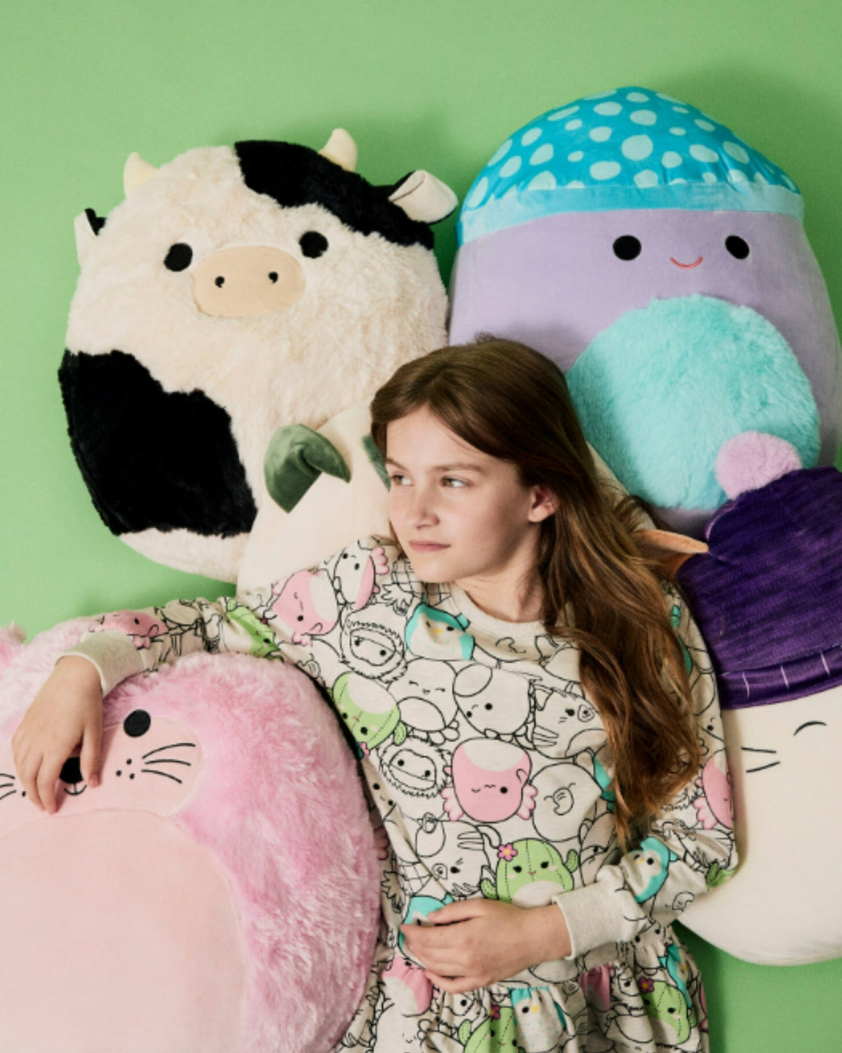 Lysegrå - Peyote Melange - Name it - Kjole - SQUISHMALLOWS - 13239348