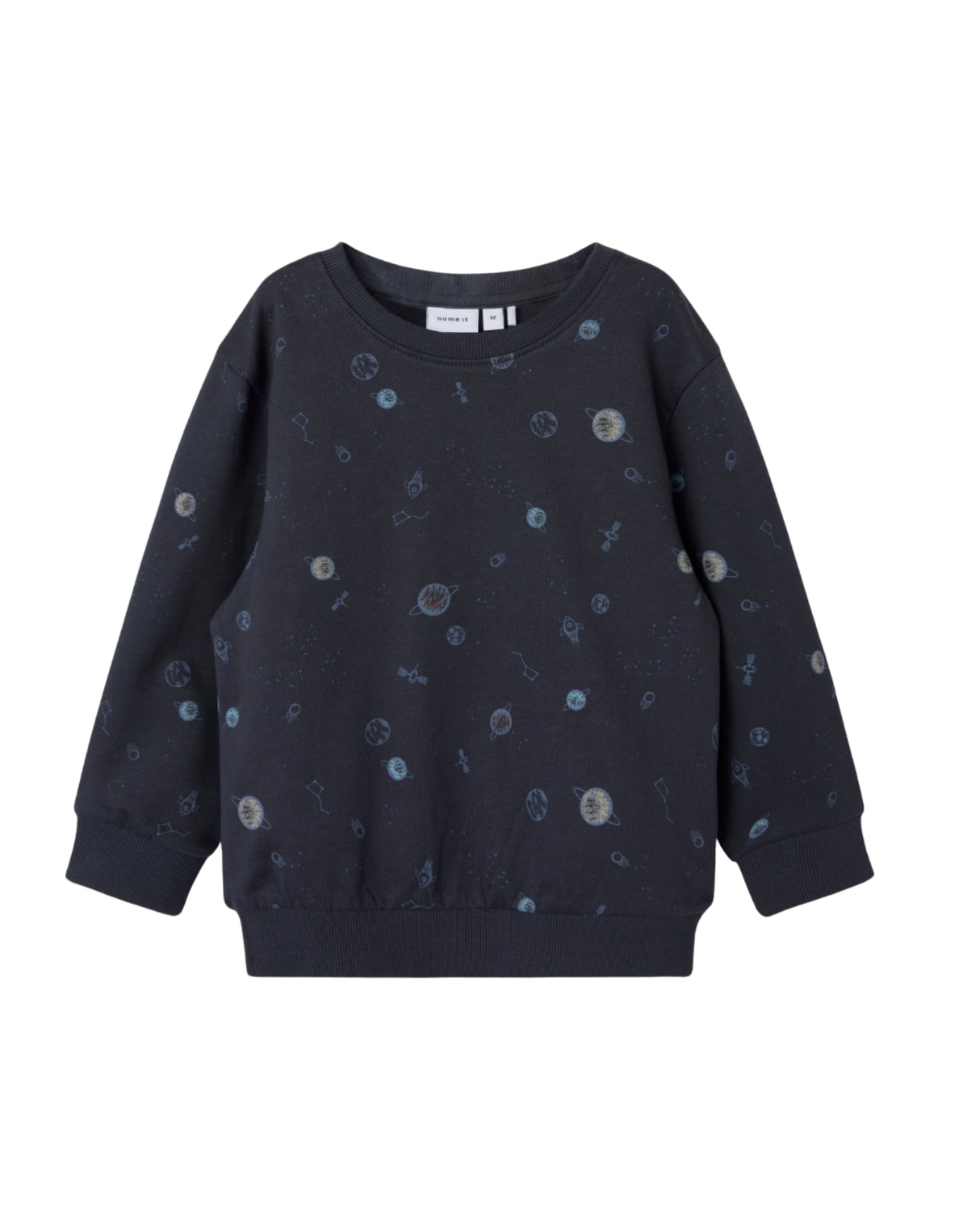 Blå - Inkwell - Name it - sweatshirt - planeter - 13239587