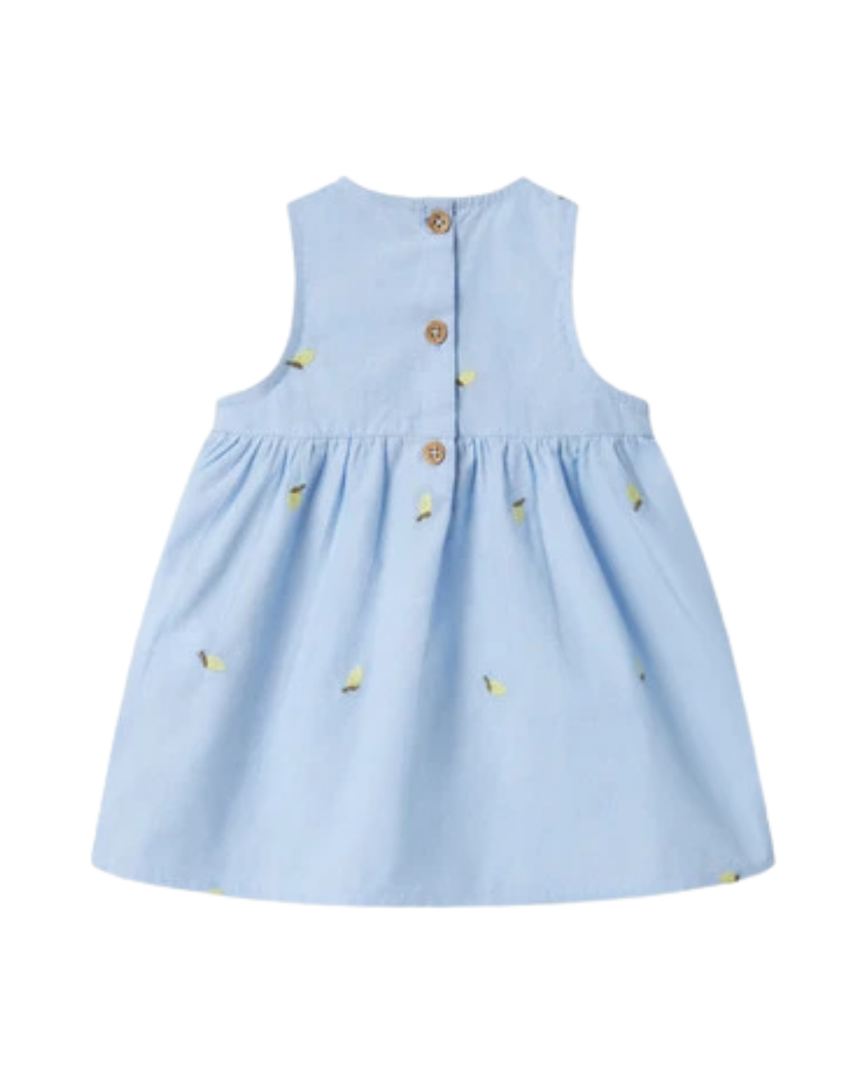 Blå - serenity / lemon - Name it - Kjole med citroner - 13240054