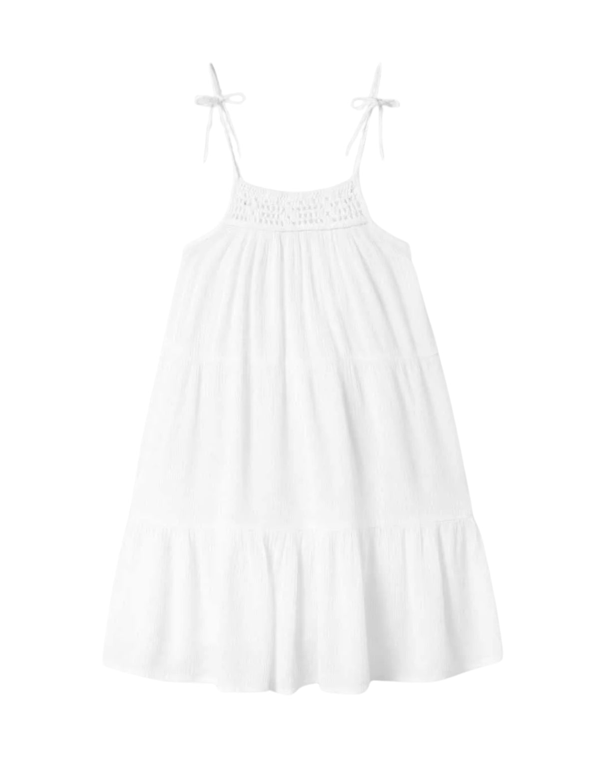 Hvid - Bright White - Name it - Kjole - 13240168