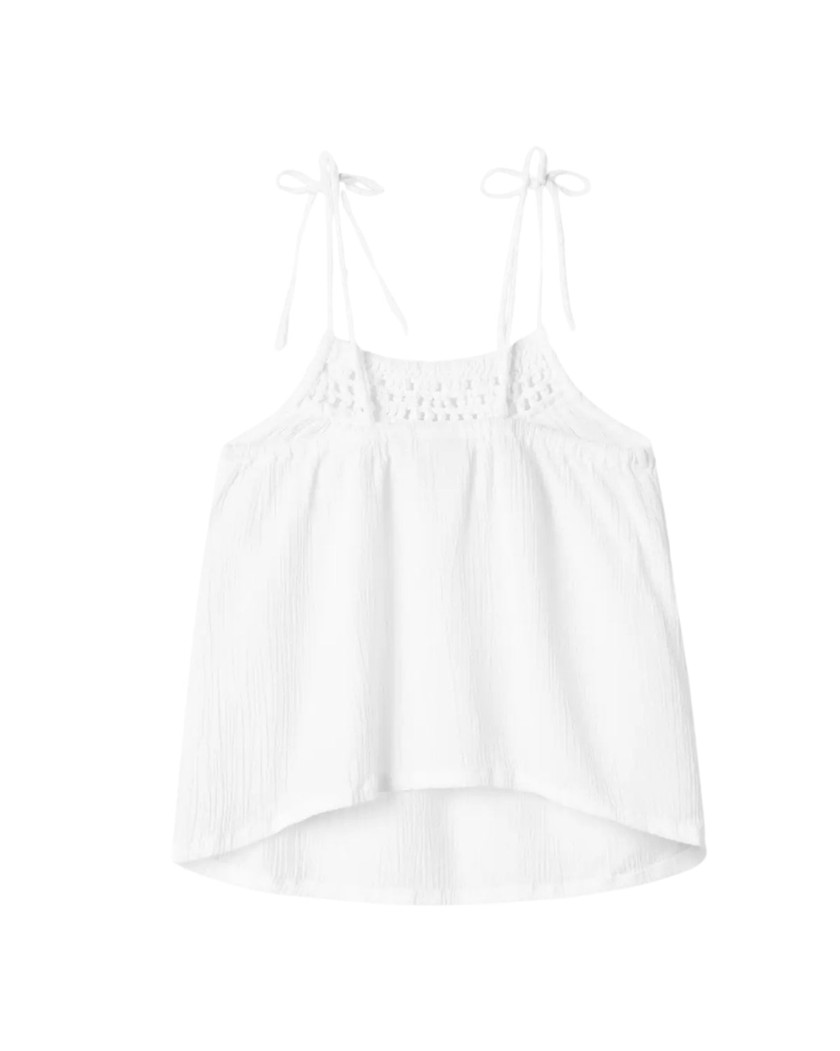 Hvid - Bright White - Name it - Top - 13240245