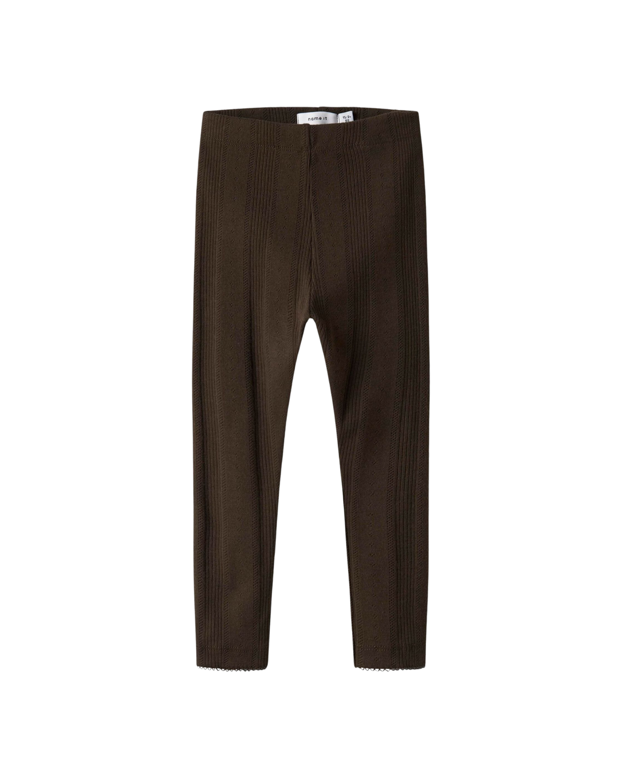 Brun - deliciosa - Leggings - Name it - hulmønster - 13240380