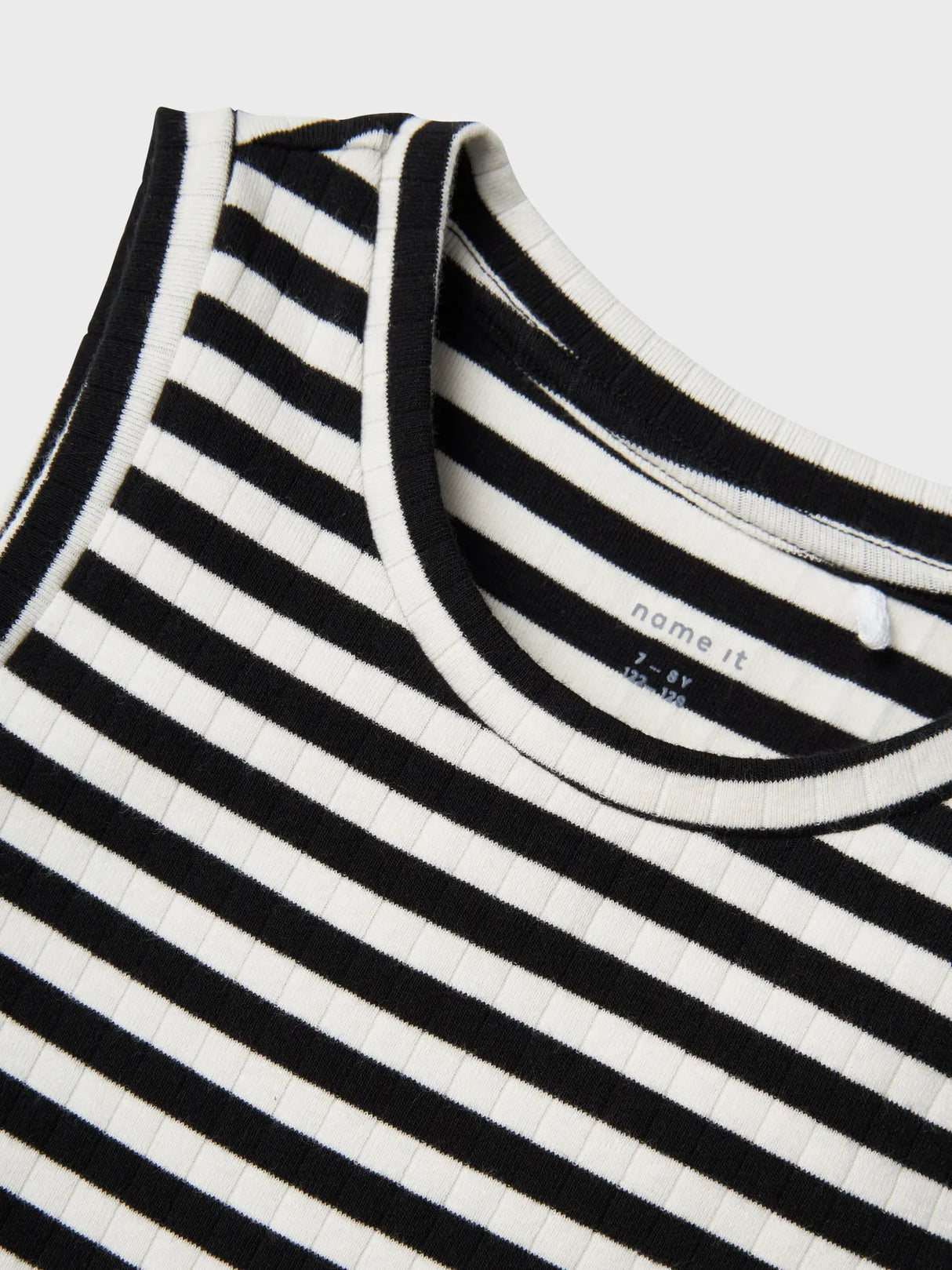 Sort/hvid - Bright White/Black - Name it - Kjole - 13240430