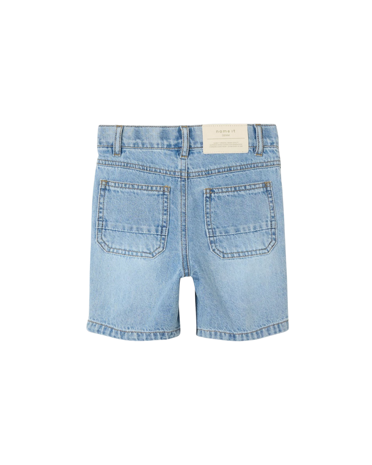 Lyseblå - Light Blue Denim - Name it - Denimshorts - 13240613