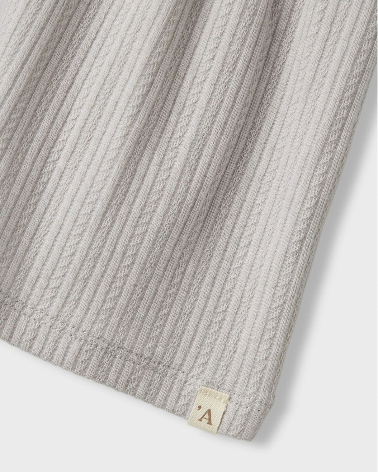 Blå - Vapor Blue - Lil'Atelier - Kjole - Rib - 13240772