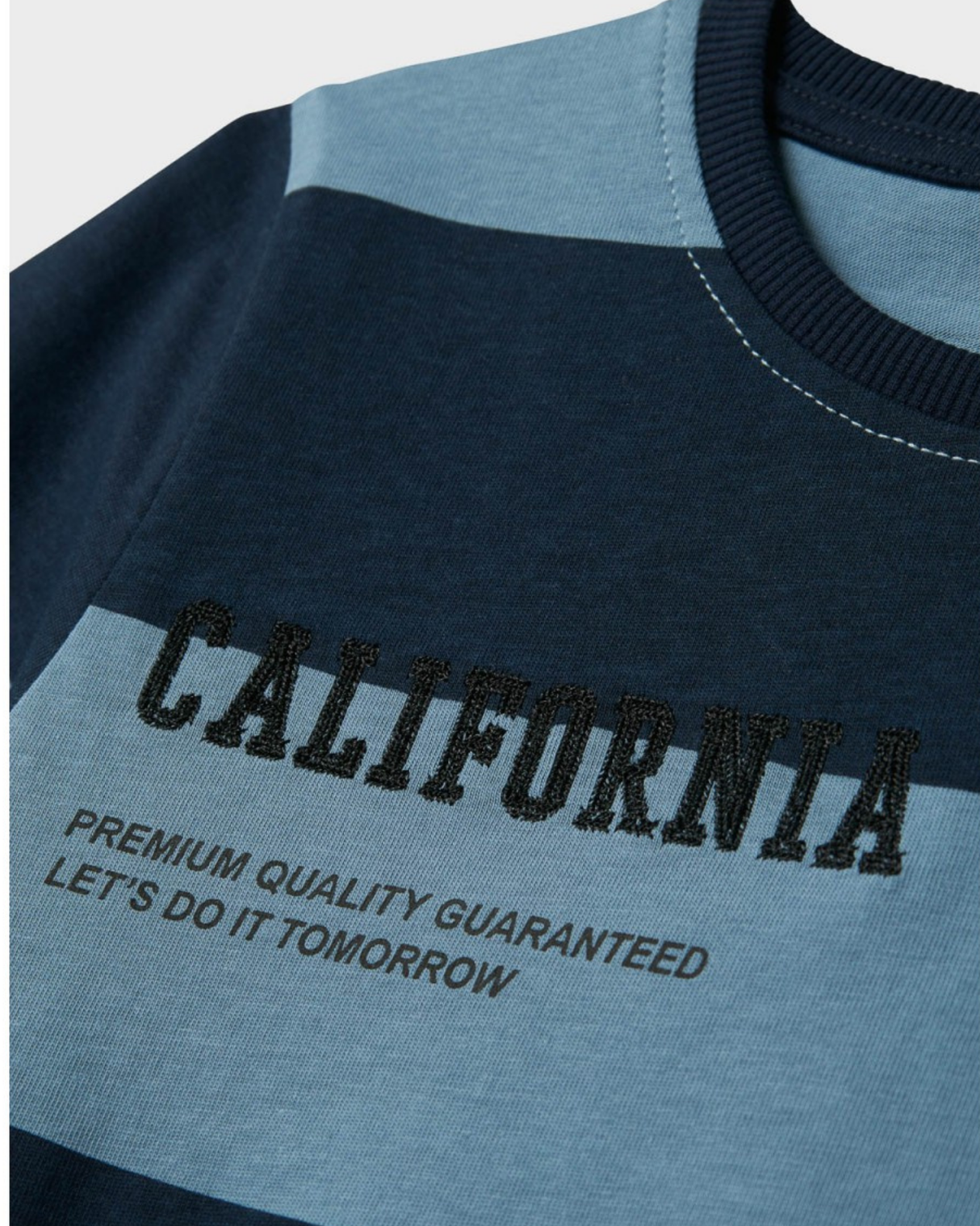 Blå - Spring Lake - Navy Blazer - Name it - T-shirt - Striber - 13241023