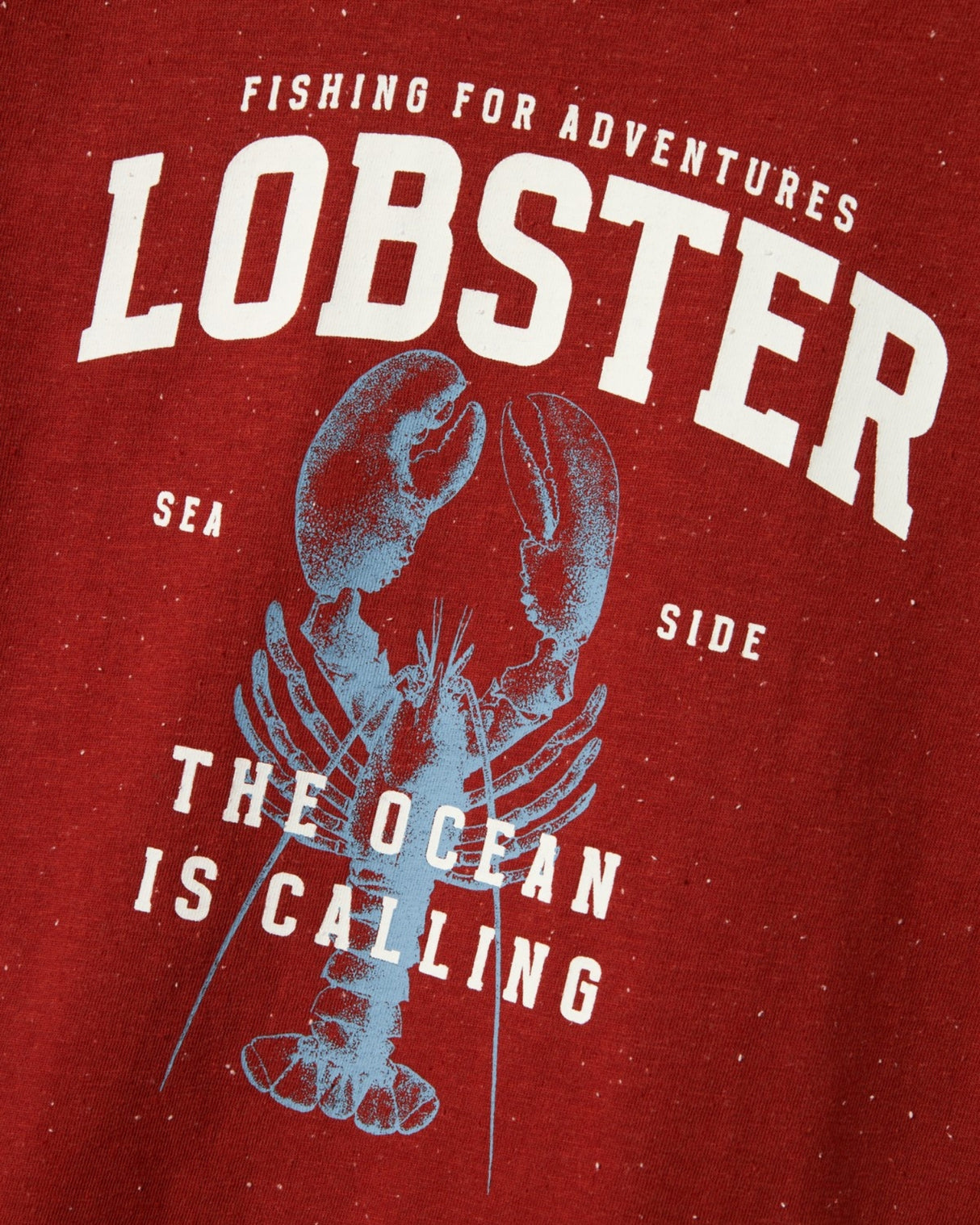 Rød - Red Ochre - Name it - T-shirt - hummer - 13241259