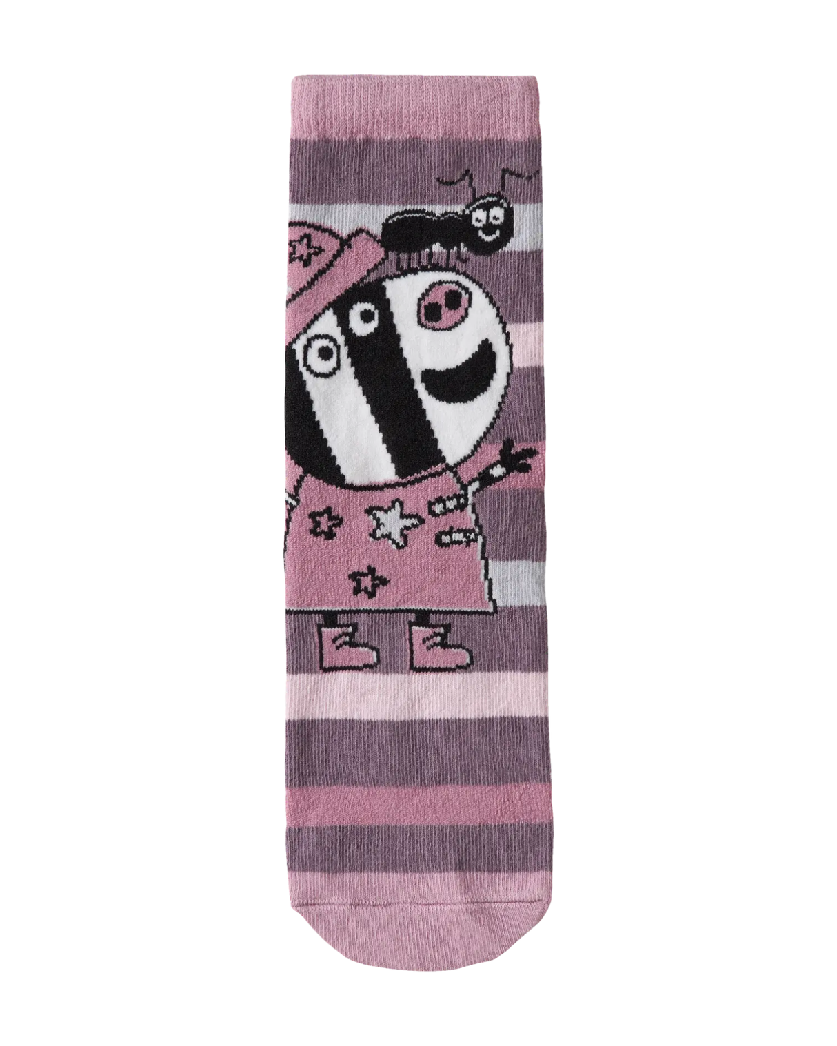 Lilla stribet - Mauve Orchid - Name it - sokker - Gurli gris - 13241573