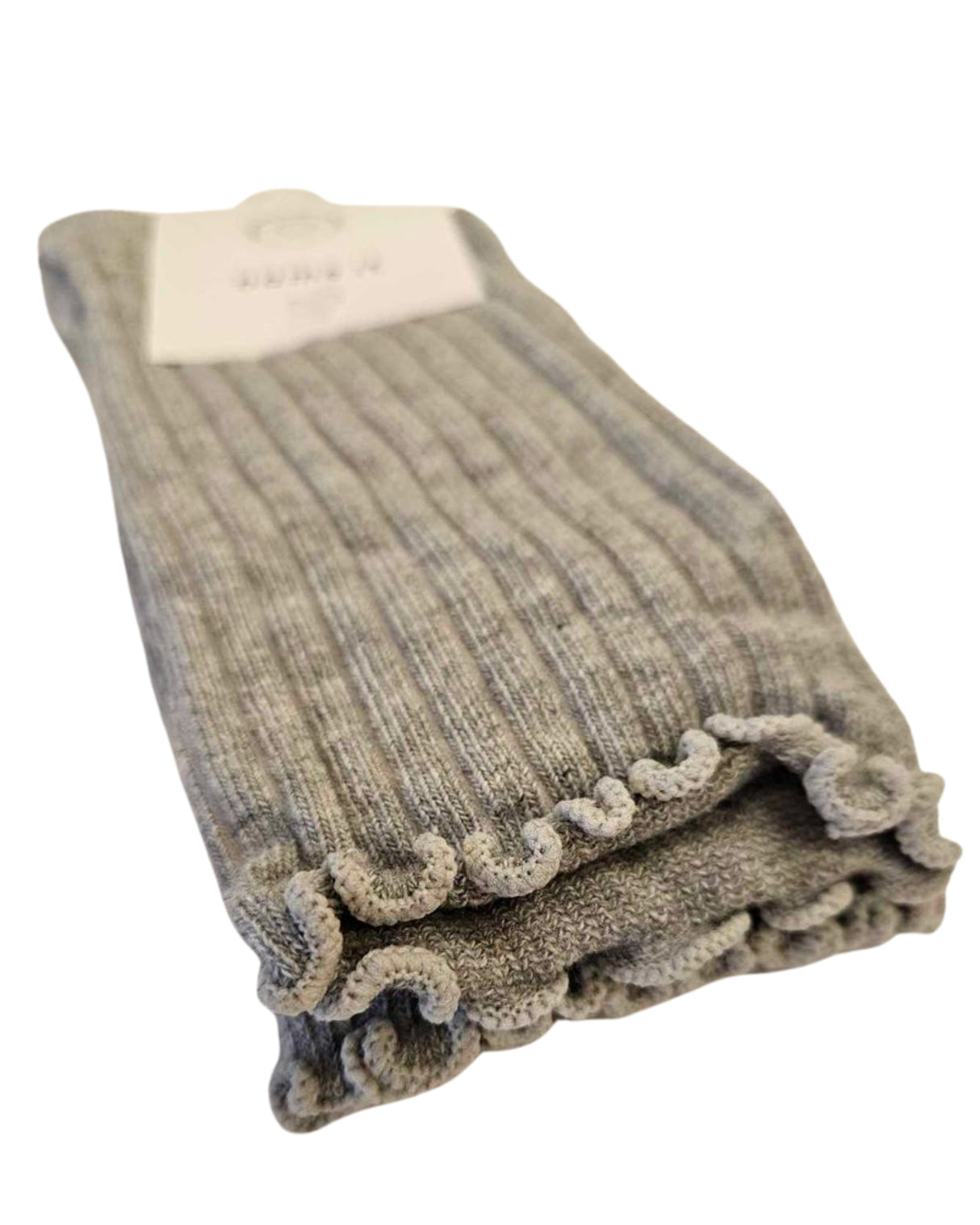 Grå - Grey Melange - Name it - Strømper - Rib - Blonde - 13241952