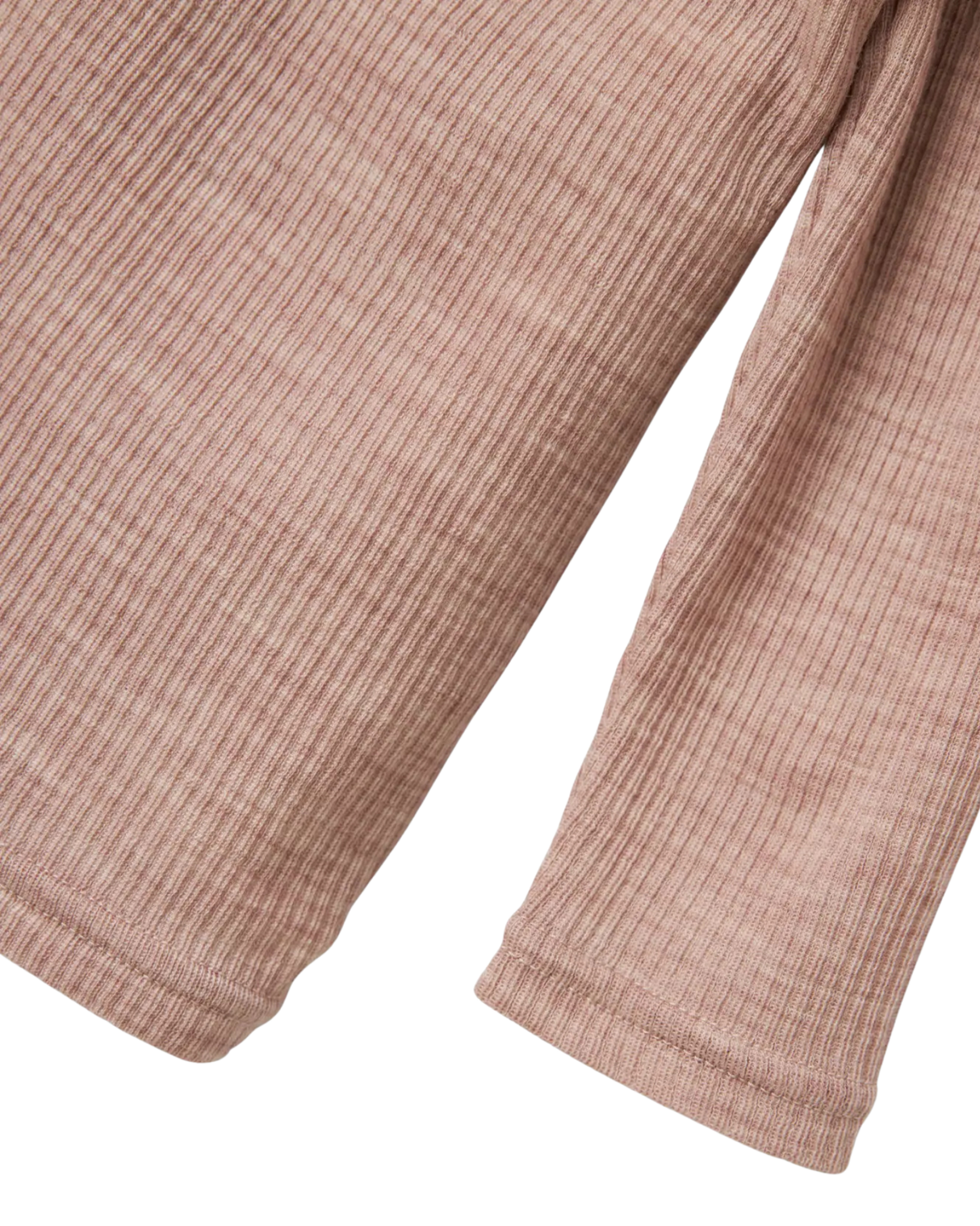 Lyserød - Shadow Gray - Name it - Uld bluse - Rib - 13242118