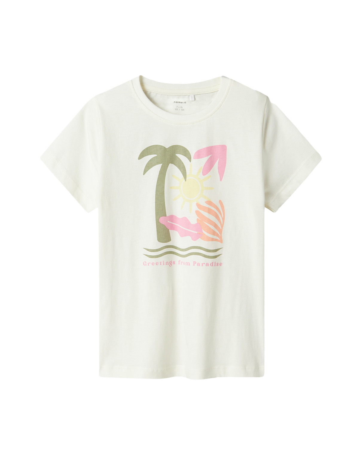 Hvid - Cloud Dancer - Name it - T-shirt - 13242182