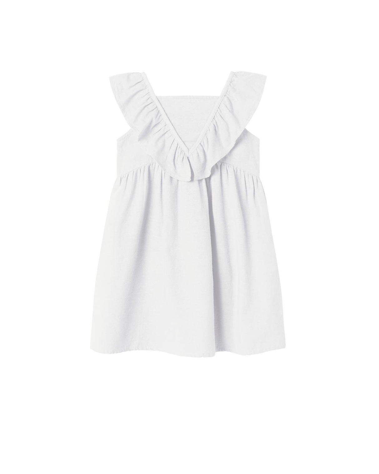 Hvid - Bright White - Name it - Kjole - 13242296