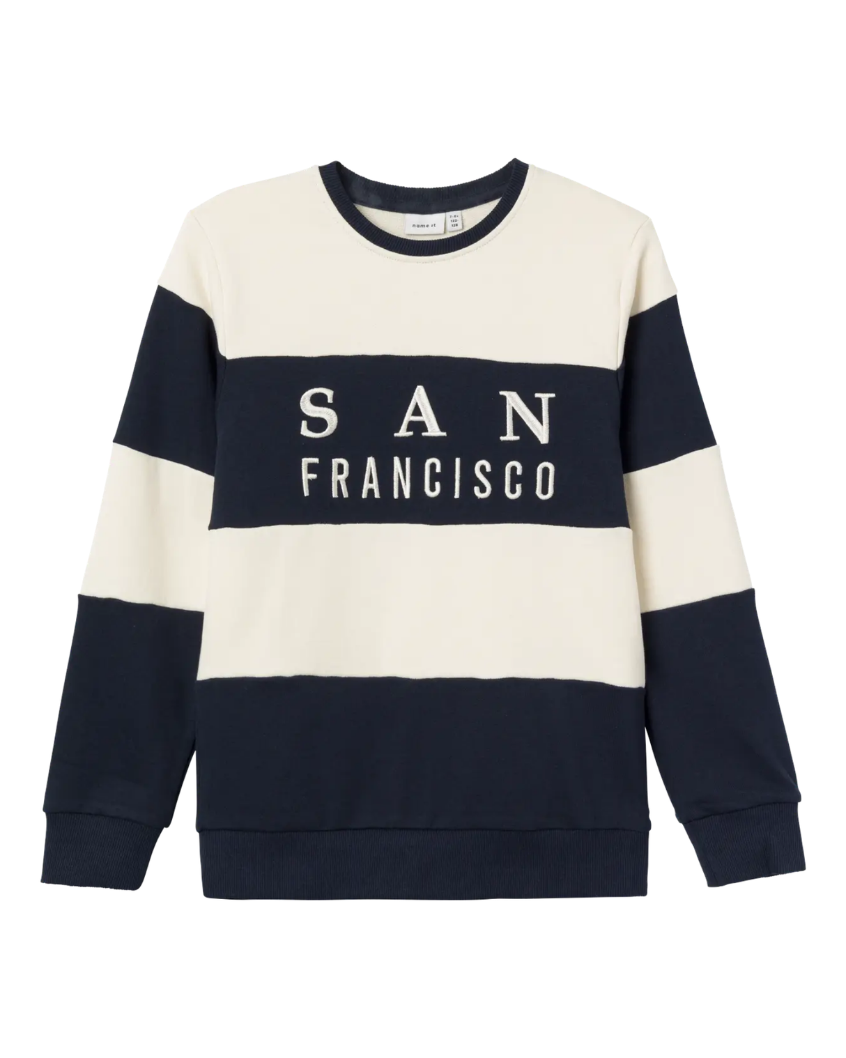 Mørke blå - Dark Sapphire - Name it - Sweatshirt - "San Francisco" - 13242439