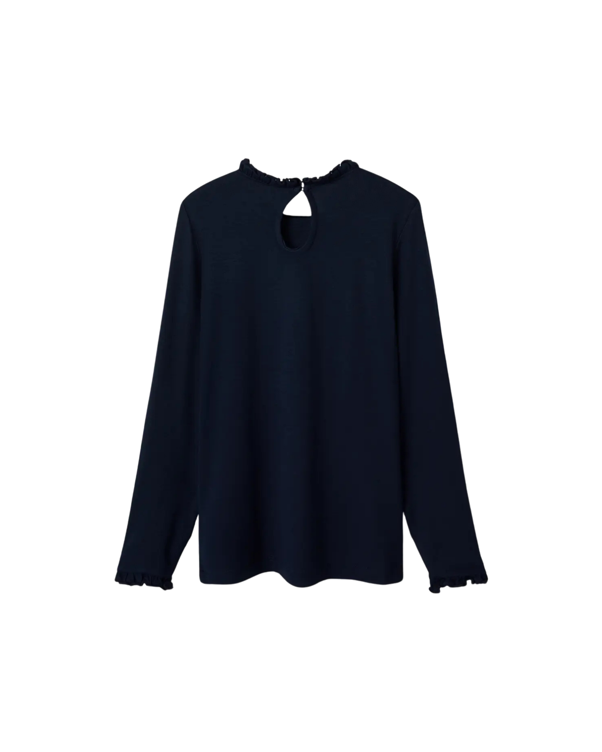 Mørkeblå/Hvid - Dark Sapphire - Name it - Bluse - Striber - 13242470