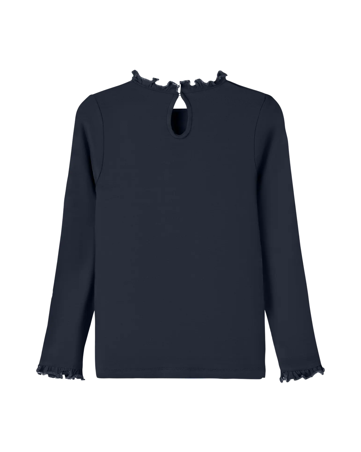 Mørkeblå/Hvid - Dark Sapphire - Name it - Bluse - 13242471
