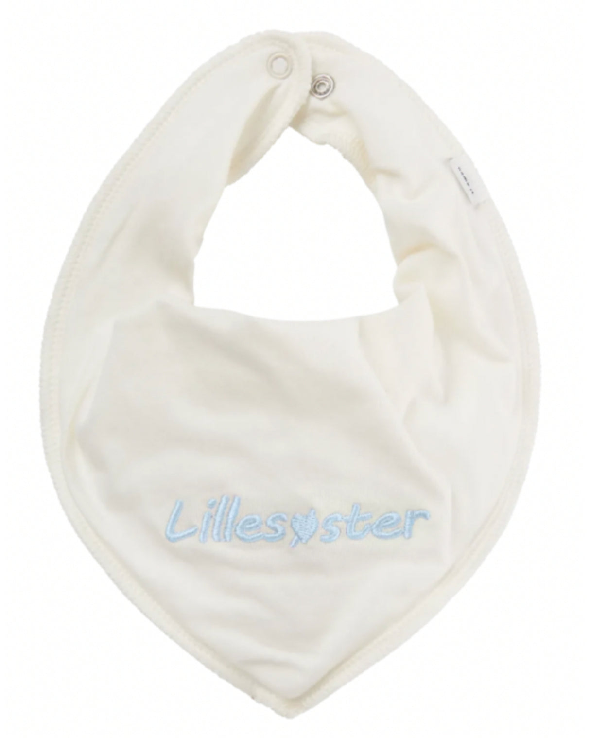 Hvid/lyseblå - Cashmere blue - Name it - hagesmæk - Lillesøster - 13242706