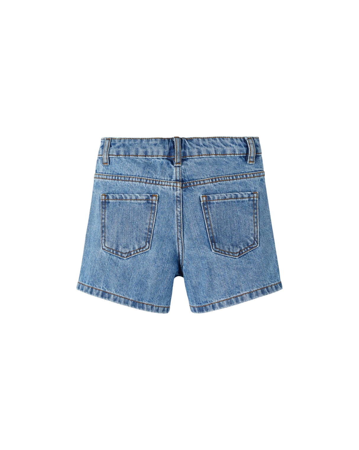 Blue - Medium Blue Den/Emb-Flow - Name it - Shorts - 13243464