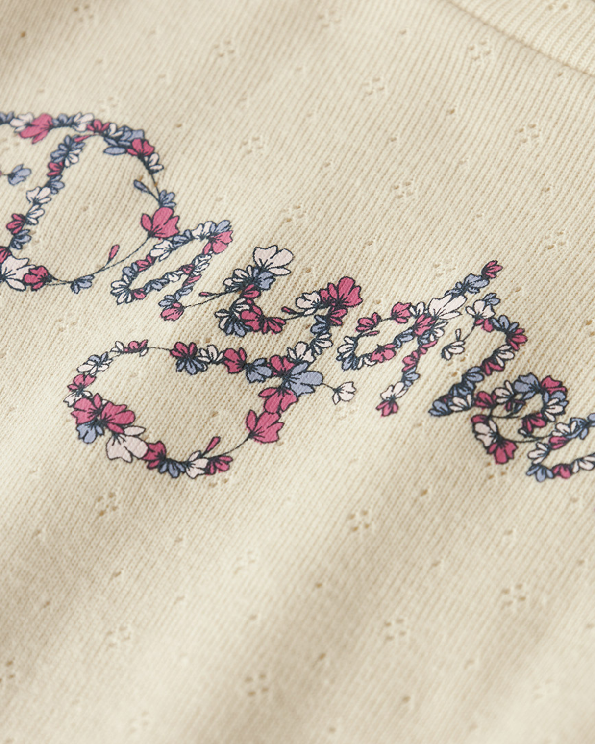 Sand - Parchment - Name it - Bluse - Blomster - 13244962